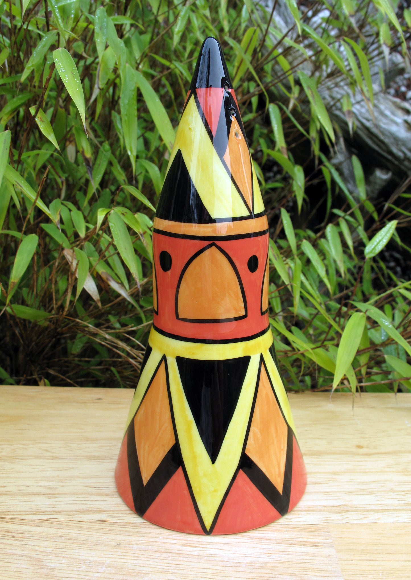 Lorna Bailey Early SHEPTON MALLET Sugar Sifter Limited Edition 13/50 Rocket