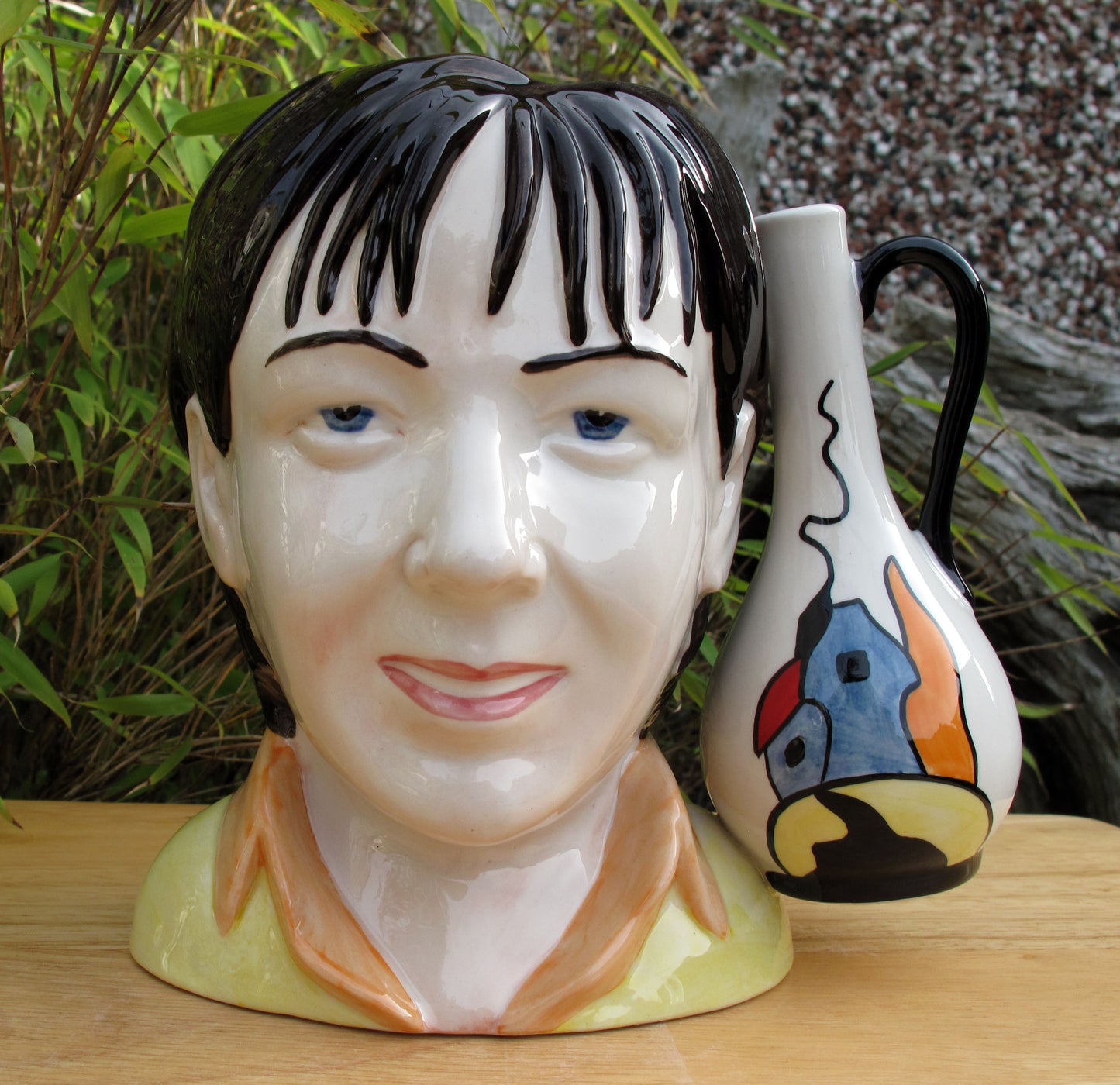 Lorna Bailey Rare CHARACTER JUG Limited Edition 1/6 Open day Colourway