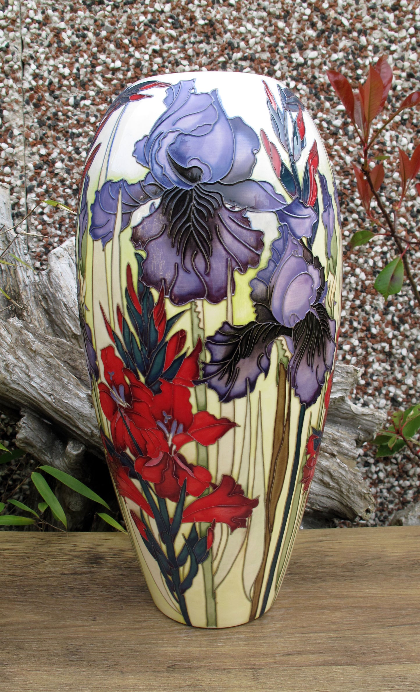 Moorcroft Rare BENTON NIGEL Vase Shape 101/14 Trial 29.1.24 Retail Price £1995