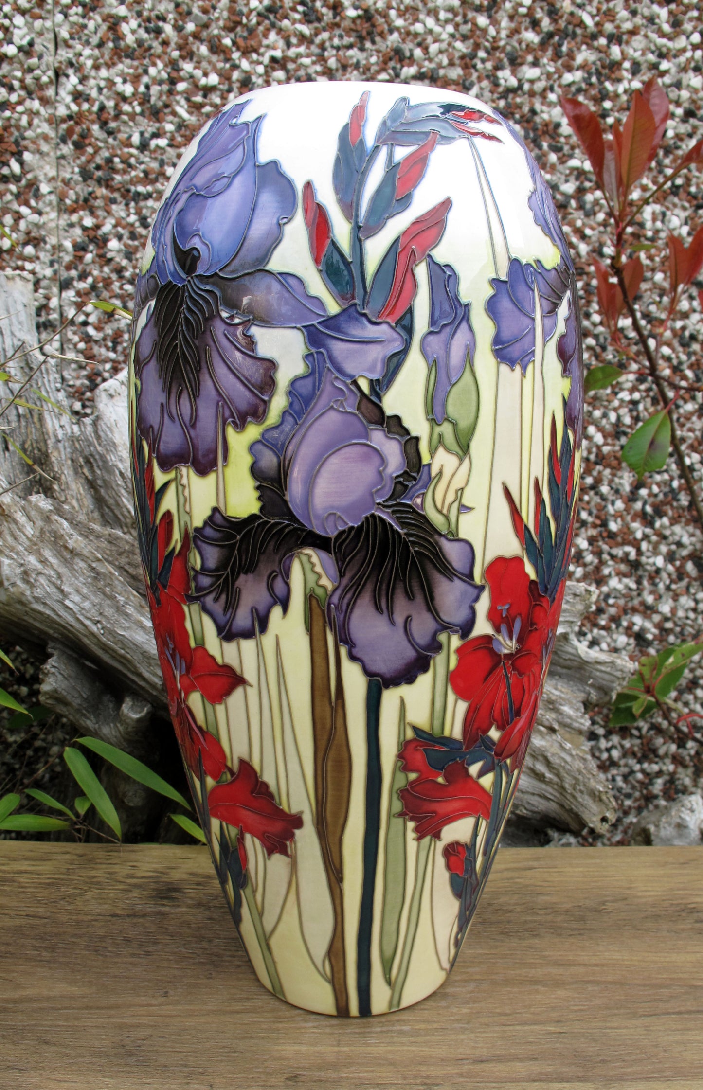 Moorcroft Rare BENTON NIGEL Vase Shape 101/14 Trial 29.1.24 Retail Price £1995