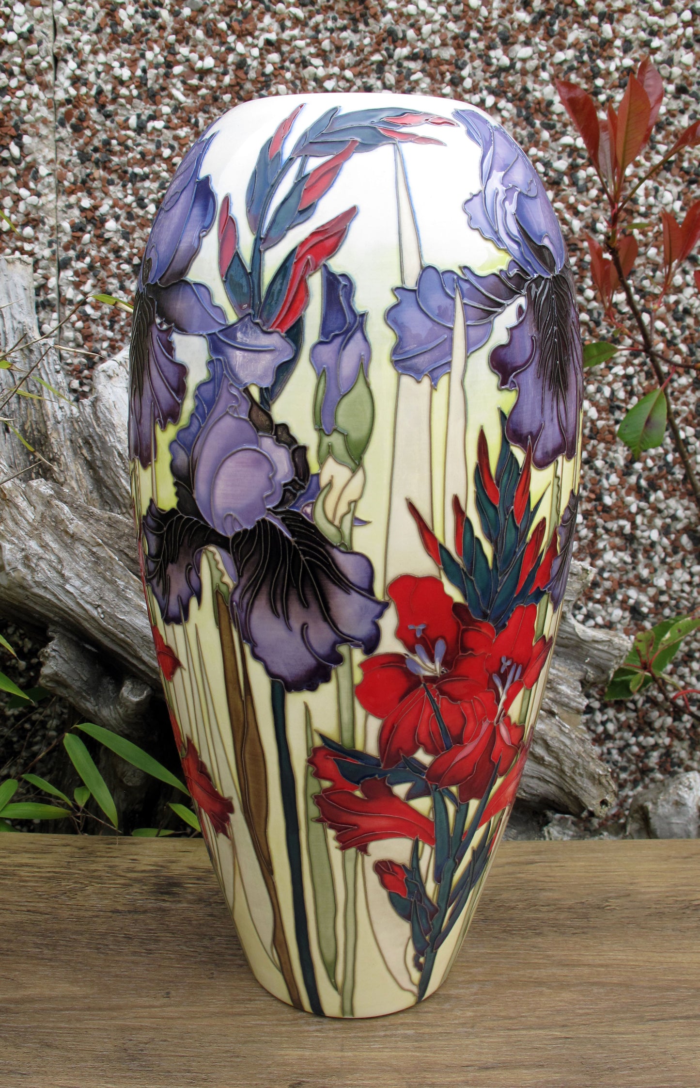 Moorcroft Rare BENTON NIGEL Vase Shape 101/14 Trial 29.1.24 Retail Price £1995