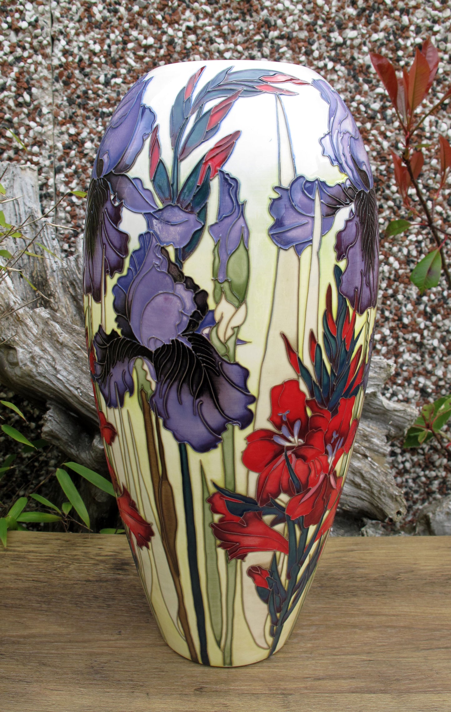 Moorcroft Rare BENTON NIGEL Vase Shape 101/14 Trial 29.1.24 Retail Price £1995