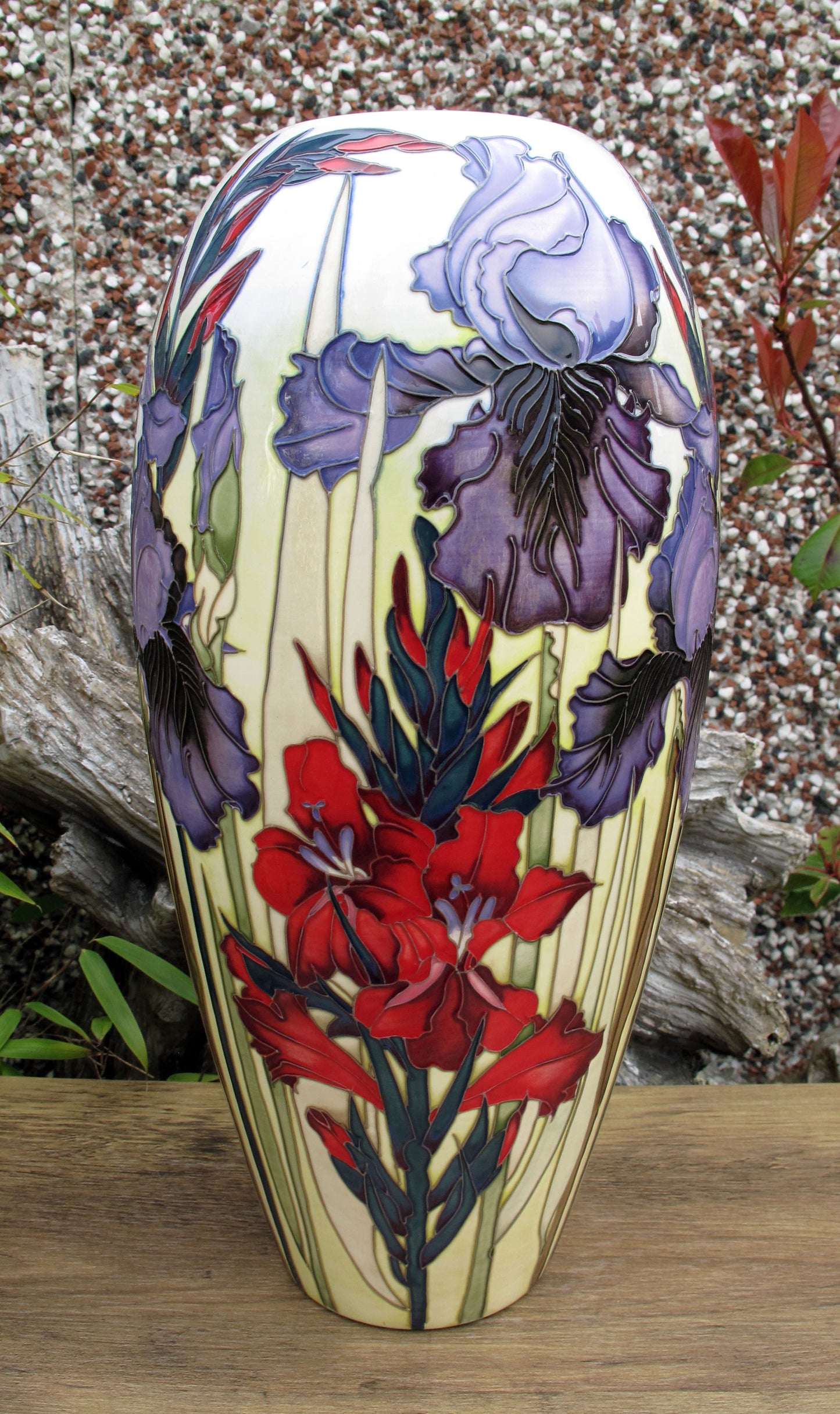 Moorcroft Rare BENTON NIGEL Vase Shape 101/14 Trial 29.1.24 Retail Price £1995