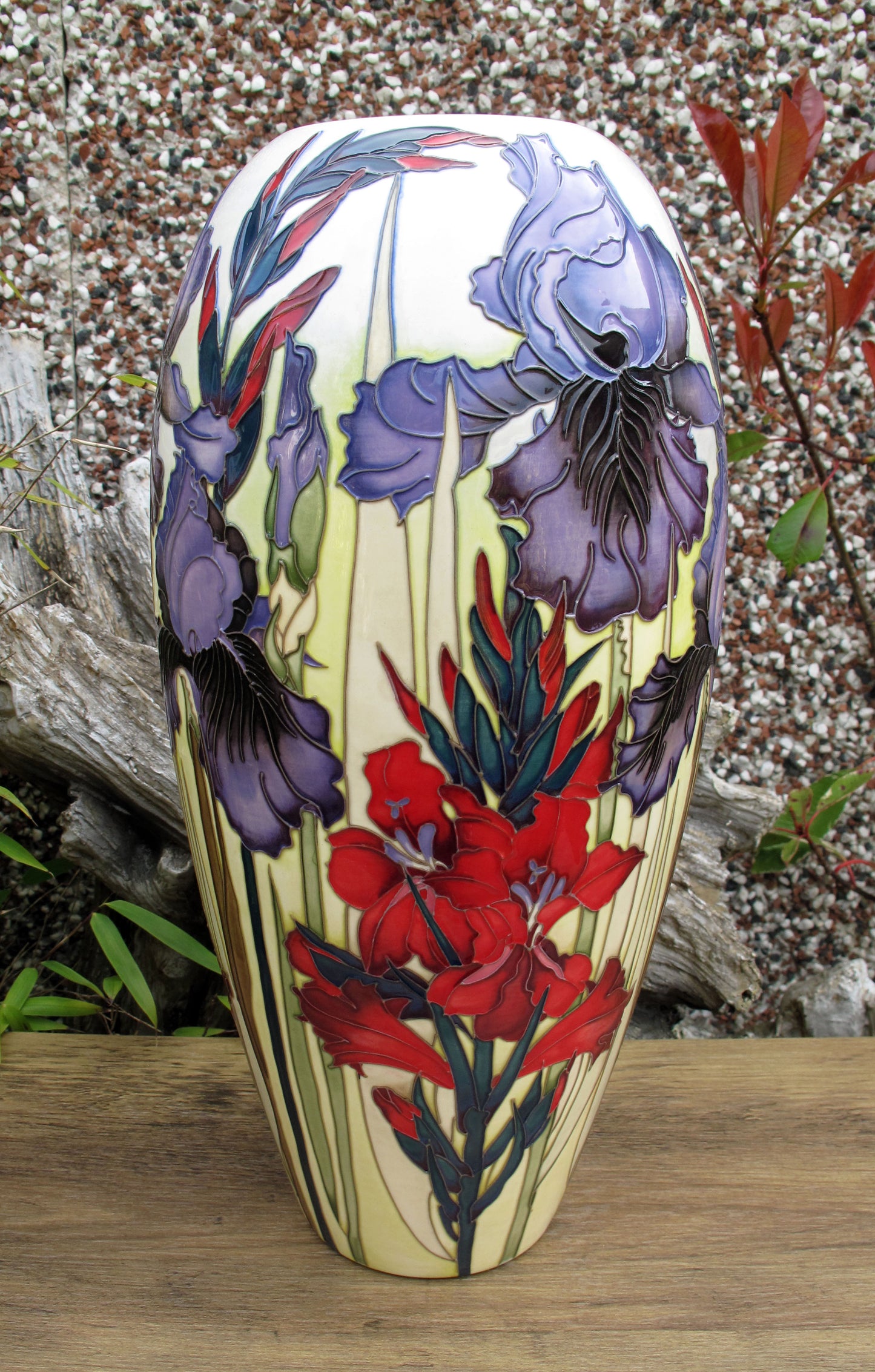 Moorcroft Rare BENTON NIGEL Vase Shape 101/14 Trial 29.1.24 Retail Price £1995