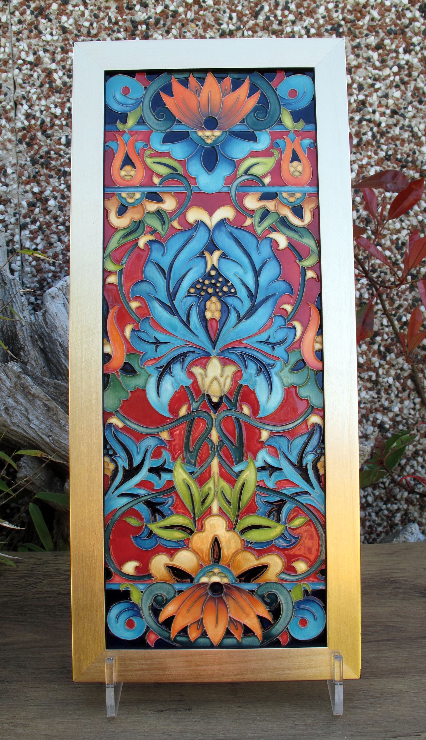 Moorcroft Exquisite RARE ROCOCO Trial 25.1.24 Plaque PLQ16 Retail Price £1795