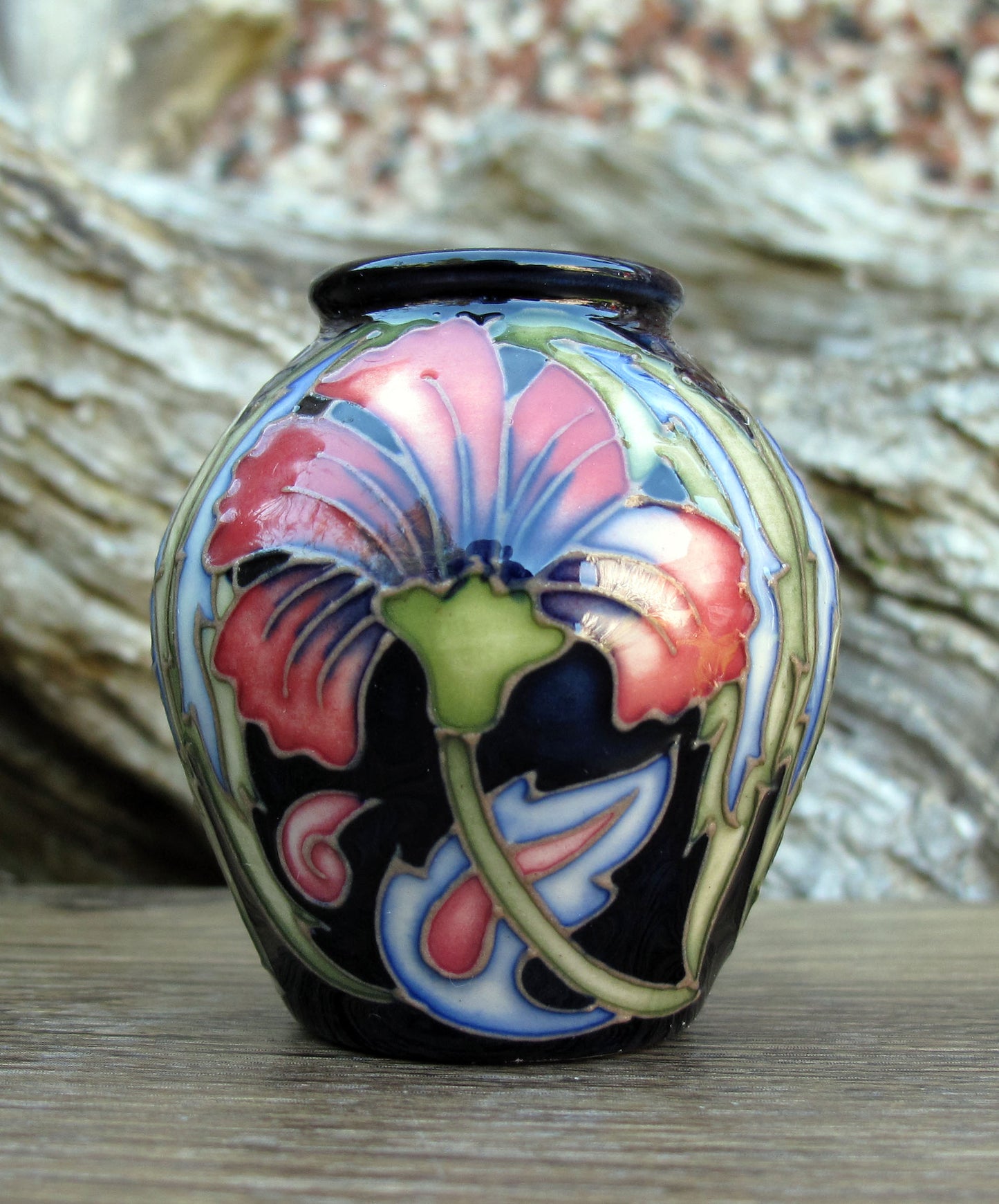 Moorcroft Exquisite MEDIEVAL Miniature Vase Shape 4/2 Retail Price £245 R Bishop