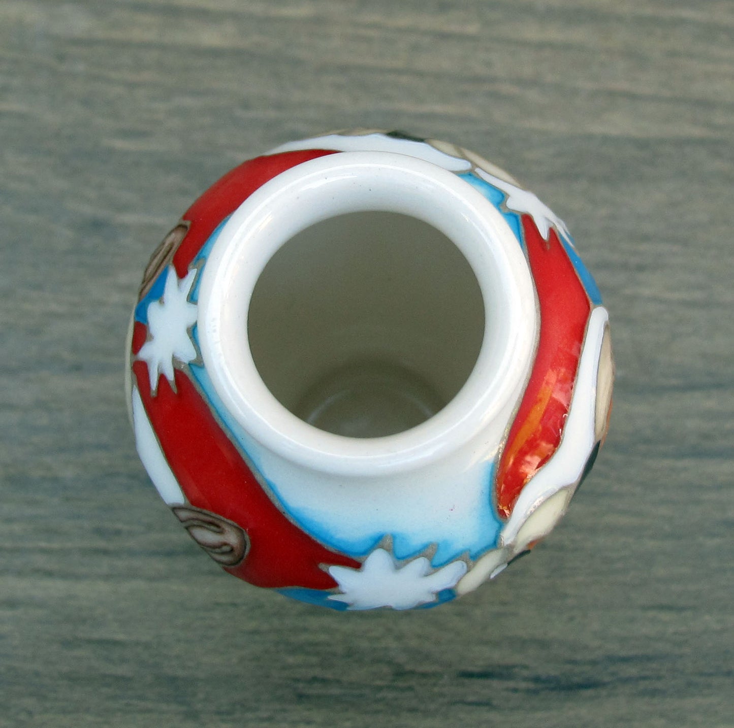Moorcroft Exquisite OZZY'S CHRISTMAS Miniature Vase 46/2 Retail Price £245 Owl