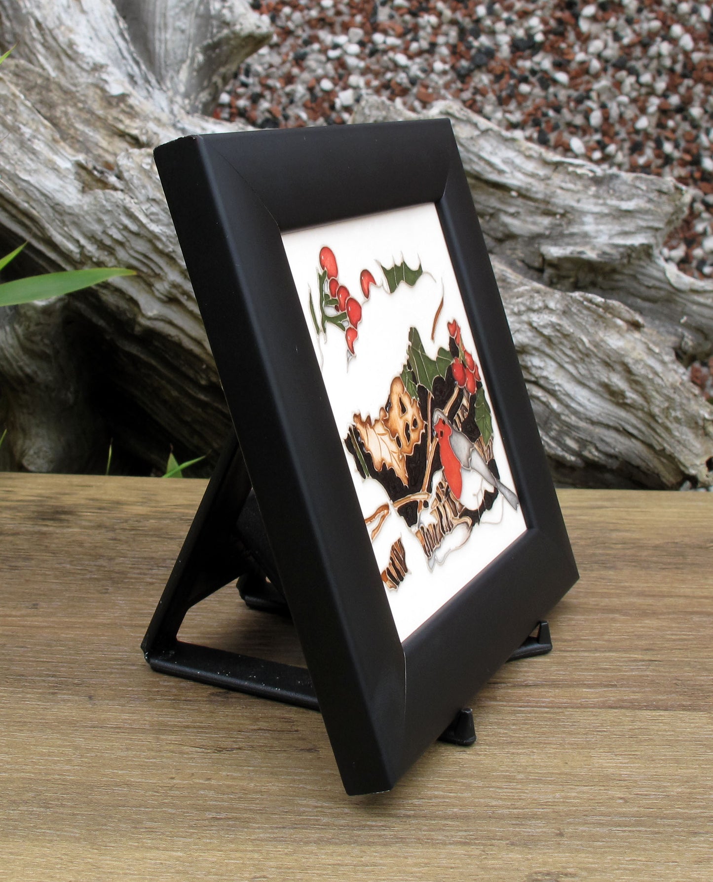 Moorcroft THE HIDDEN ROBIN Wall Plaque PLQ6 Retail Price £210 Paul Hilditch