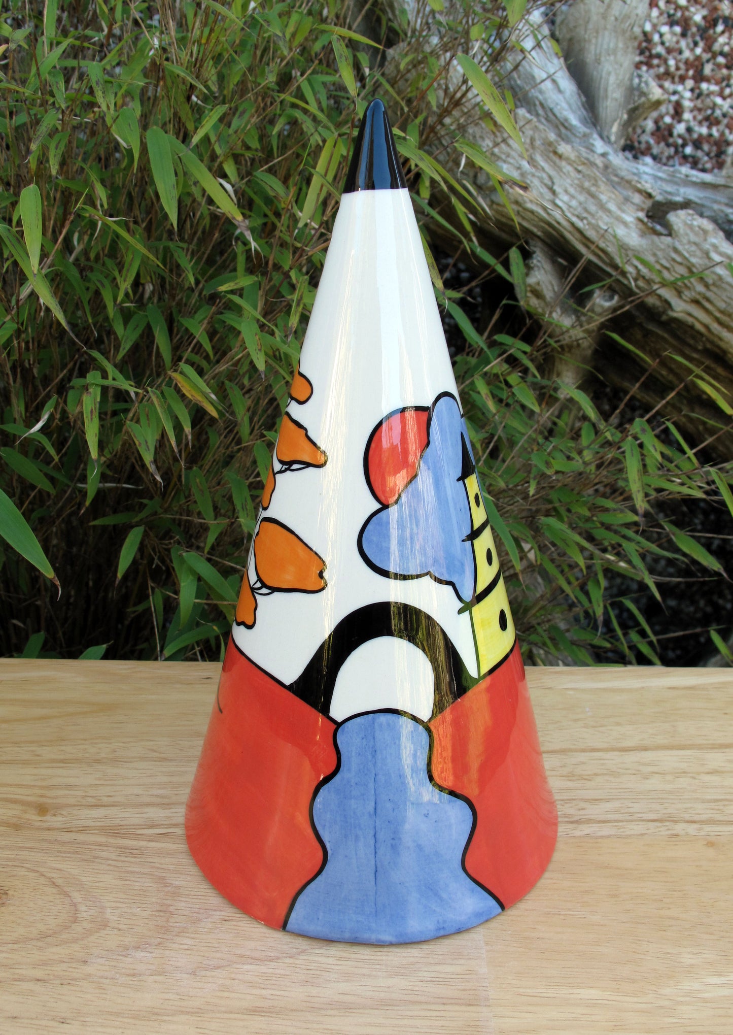 Lorna Bailey Rare GIANT ORIENTAL FIN Sugar Sifter Shaker January 2001