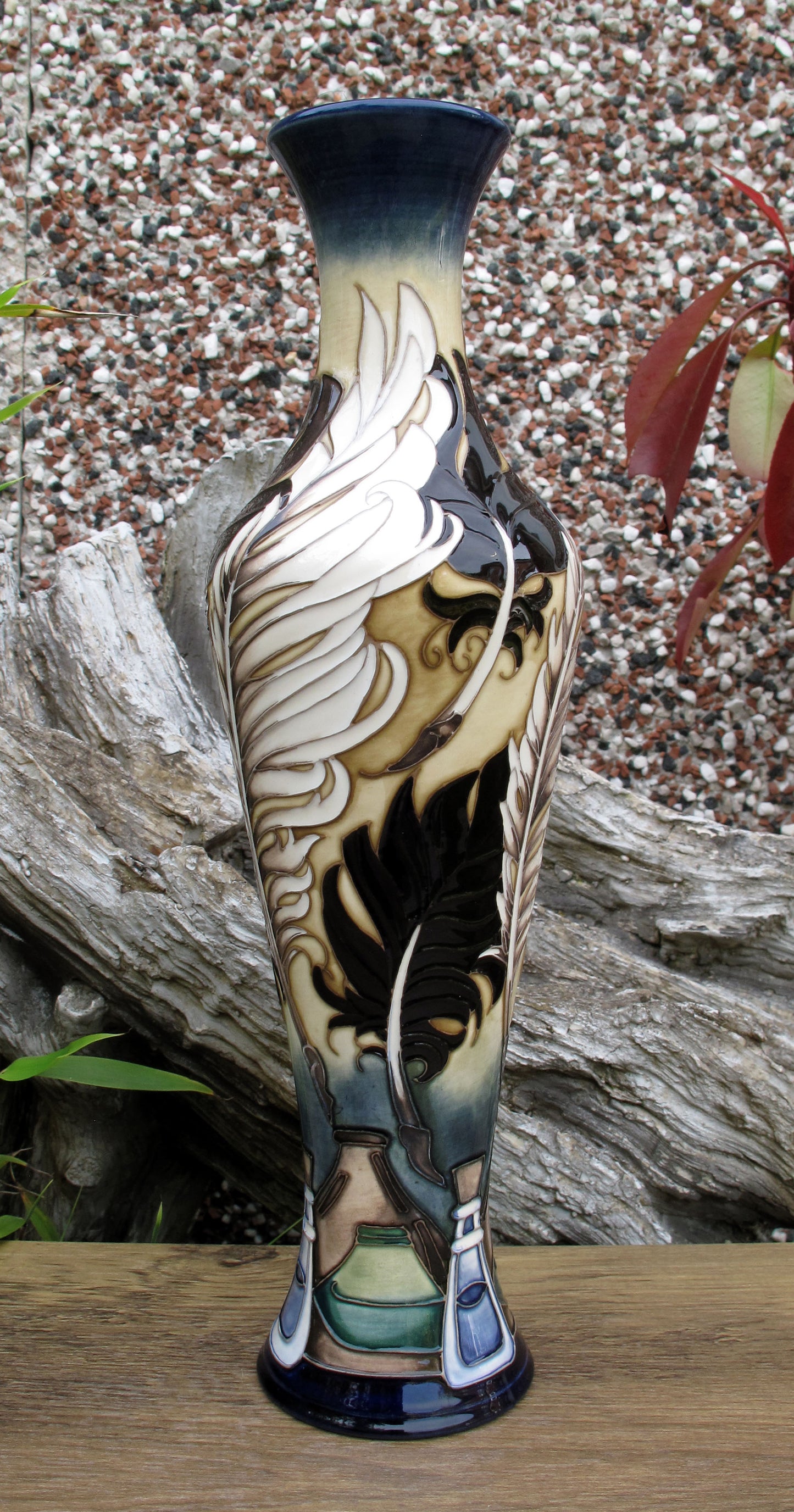 Moorcroft Rare THE WORDSMITH Vase 137/12 Limited Edition 9/10 Retail Price £825
