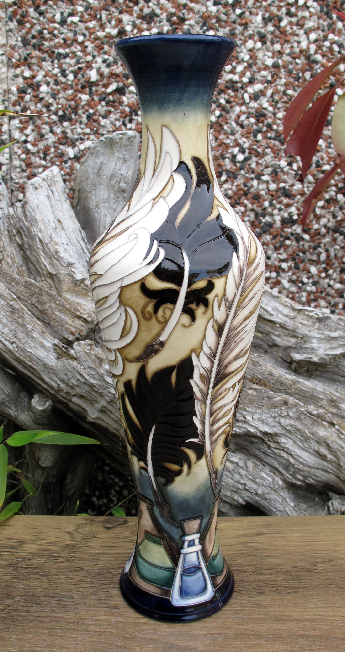 Moorcroft Rare THE WORDSMITH Vase 137/12 Limited Edition 9/10 Retail Price £825
