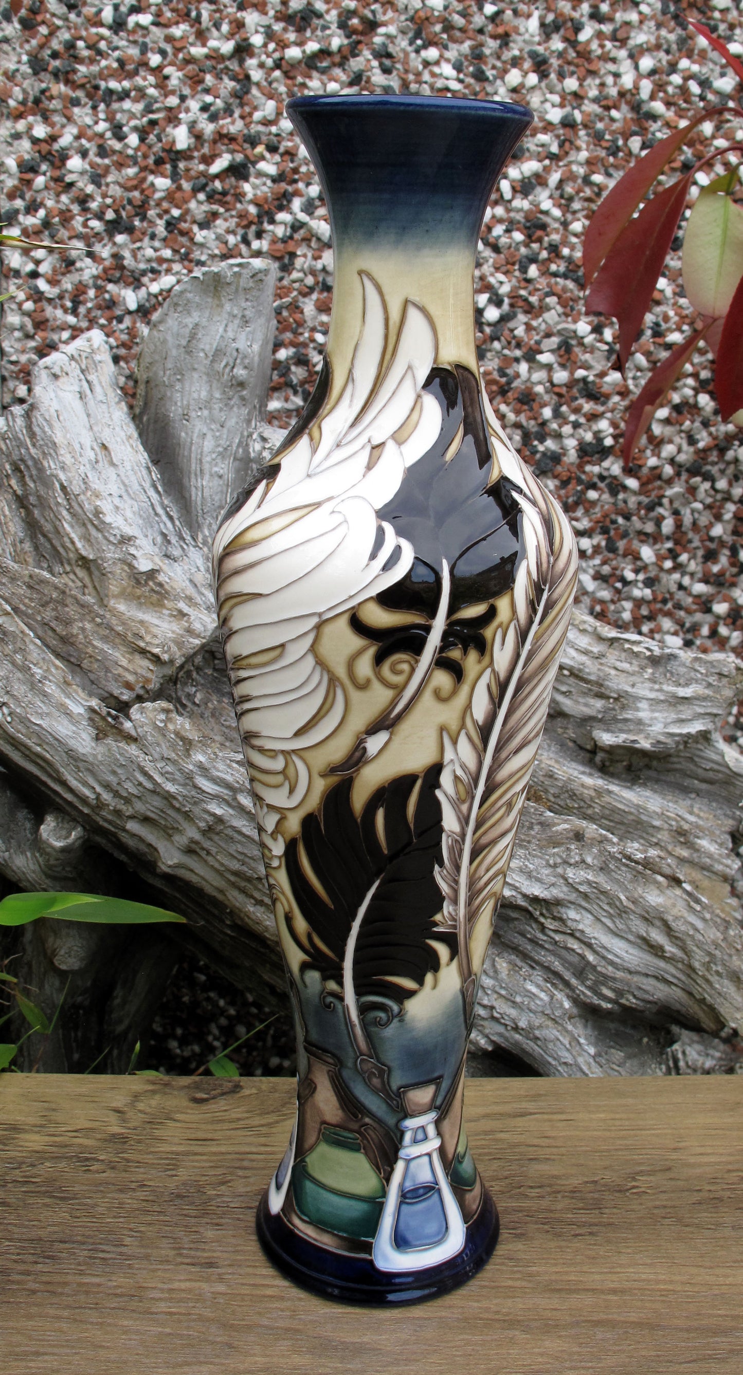 Moorcroft Rare THE WORDSMITH Vase 137/12 Limited Edition 9/10 Retail Price £825