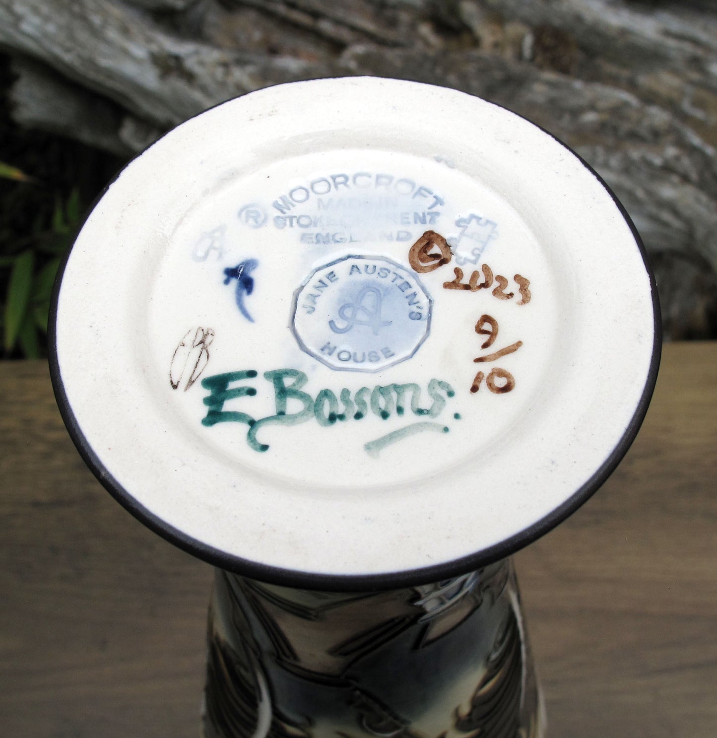 Moorcroft Rare THE WORDSMITH Vase 137/12 Limited Edition 9/10 Retail Price £825