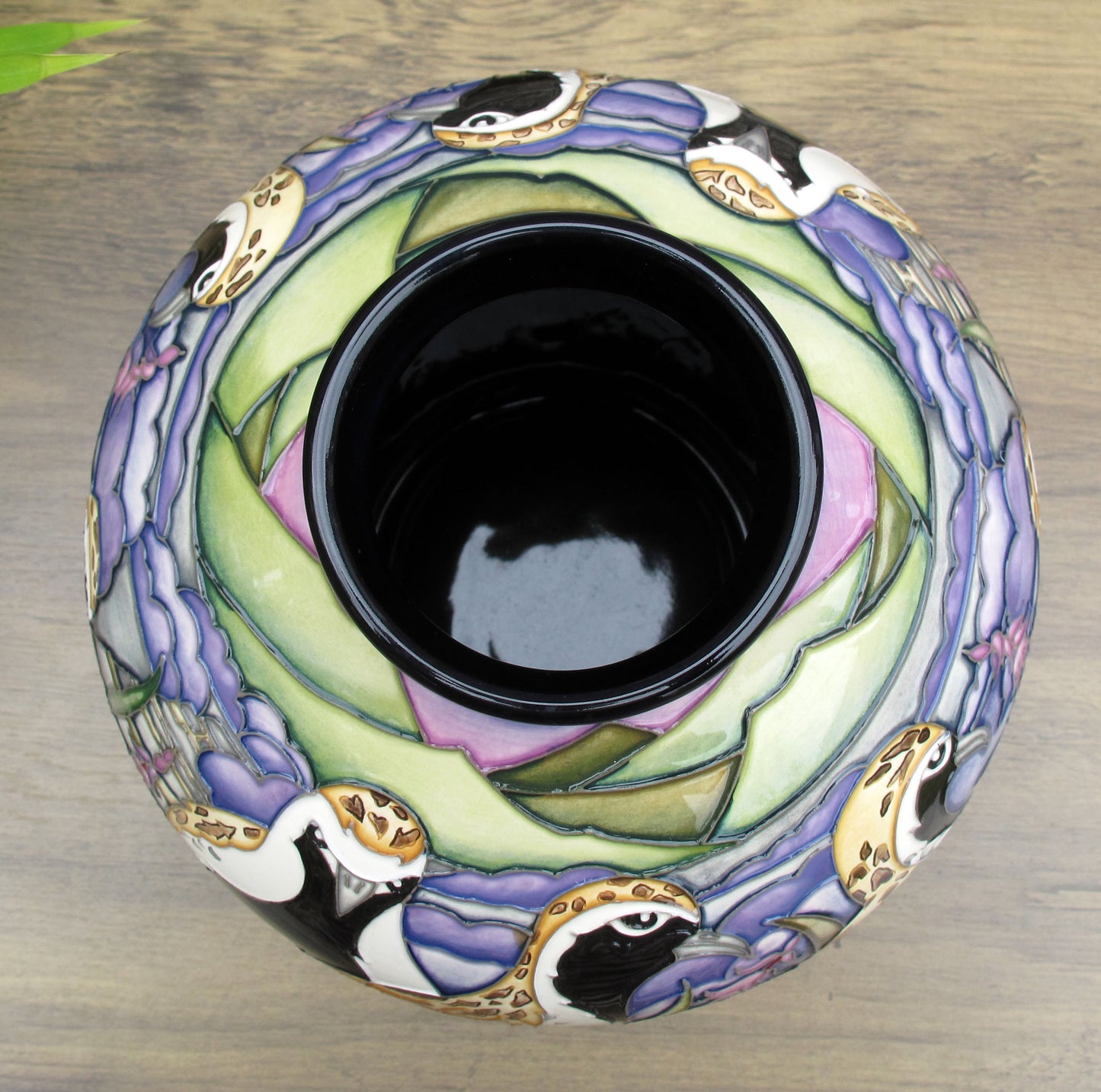 Moorcroft VERY RARE GOLDEN PLOVERS 41/7 Vase Trial 24.6.21 Retail Price £1795