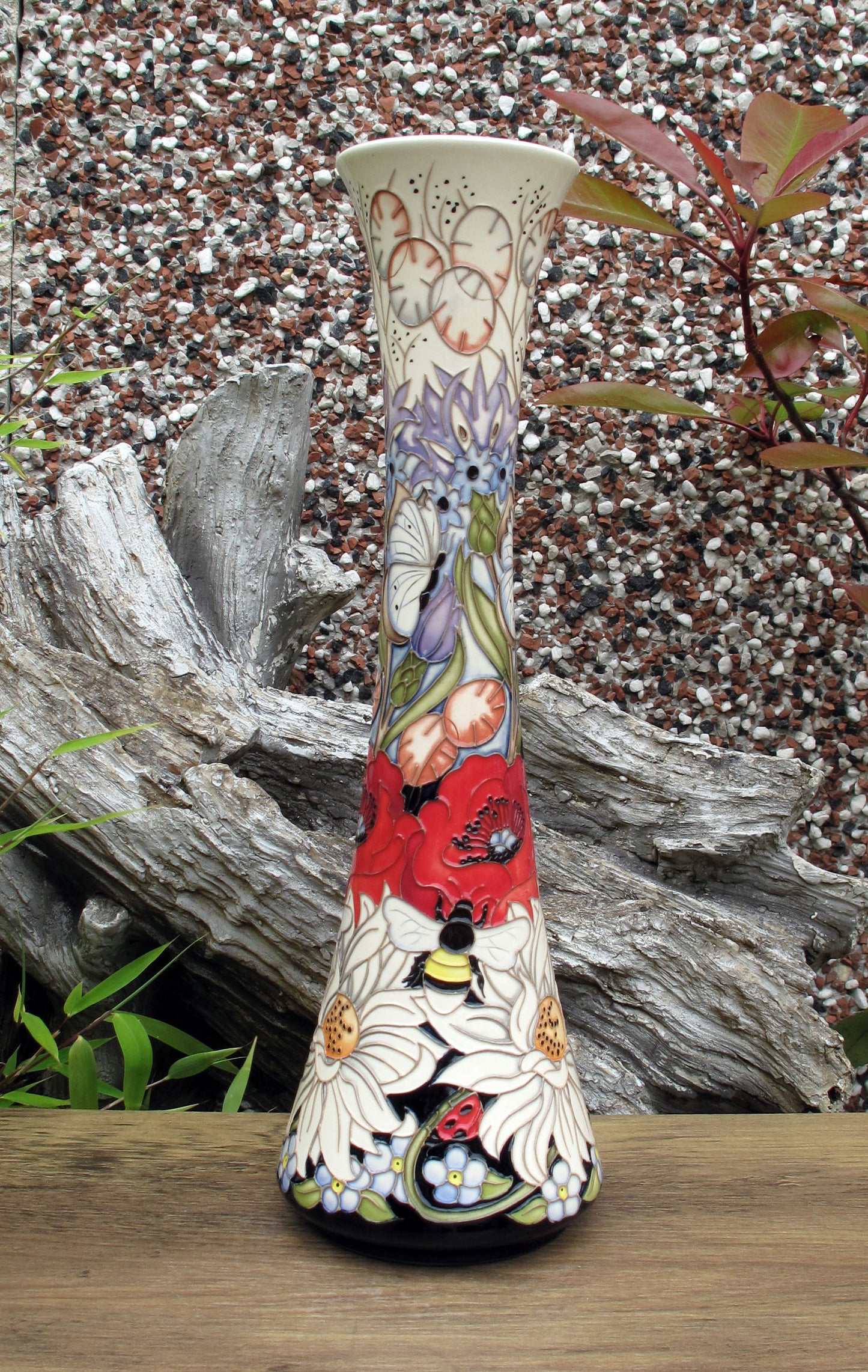 Moorcroft GODSHILL MEADOW 365/12 Vase Limited Edition 2/30 Retail Price £995