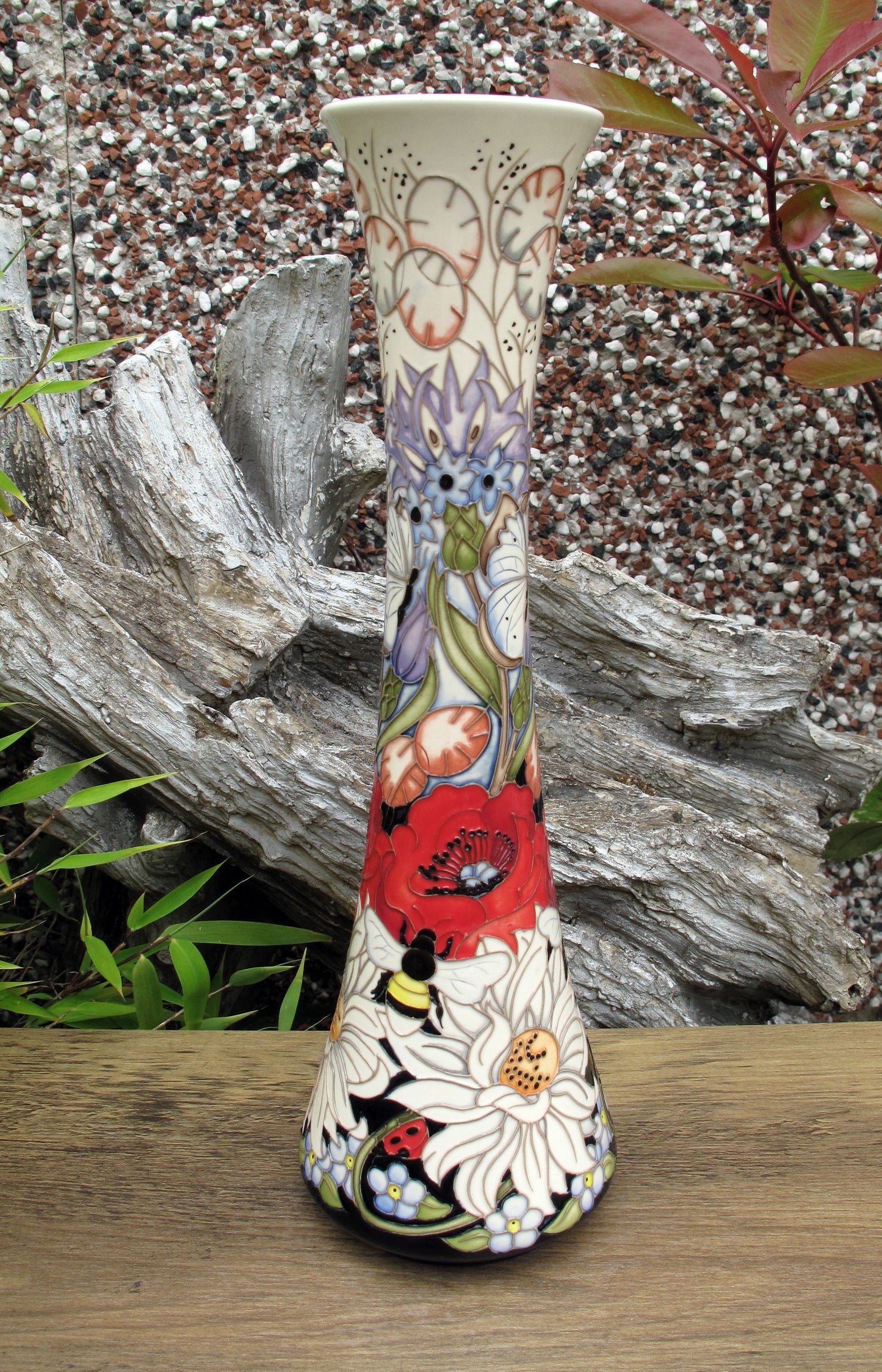 Moorcroft GODSHILL MEADOW 365/12 Vase Limited Edition 2/30 Retail Price £995