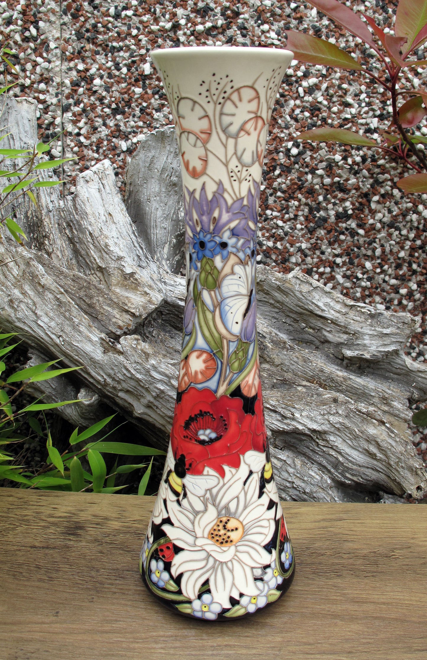 Moorcroft GODSHILL MEADOW 365/12 Vase Limited Edition 2/30 Retail Price £995
