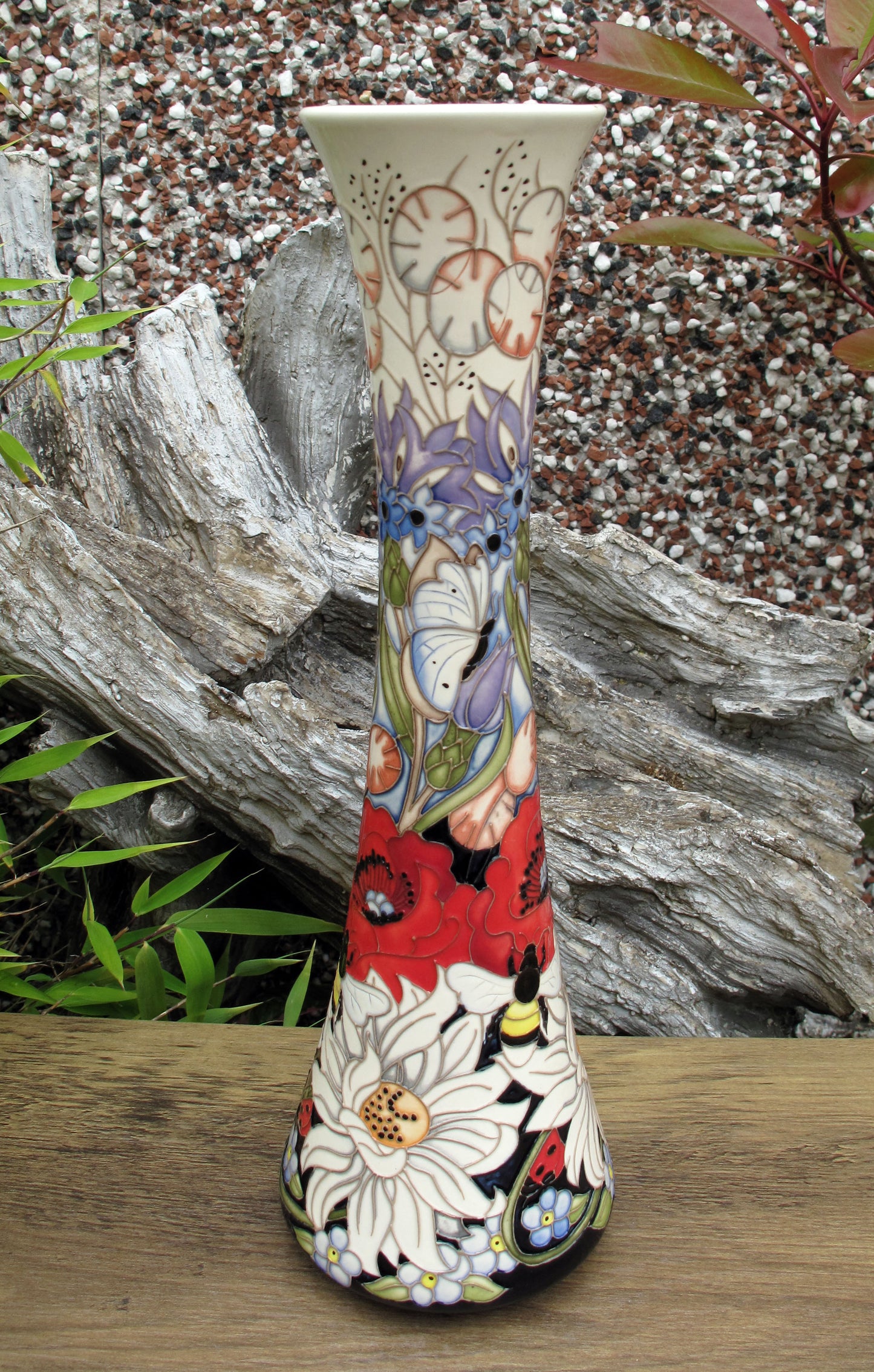 Moorcroft GODSHILL MEADOW 365/12 Vase Limited Edition 2/30 Retail Price £995