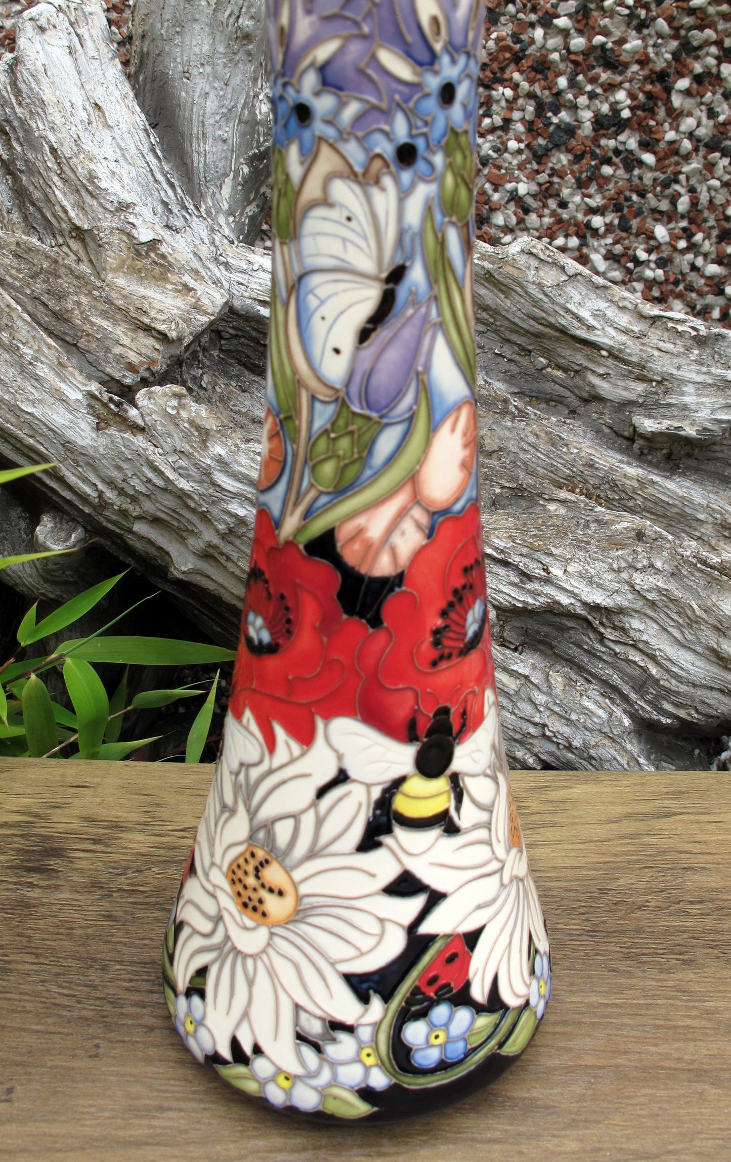 Moorcroft GODSHILL MEADOW 365/12 Vase Limited Edition 2/30 Retail Price £995