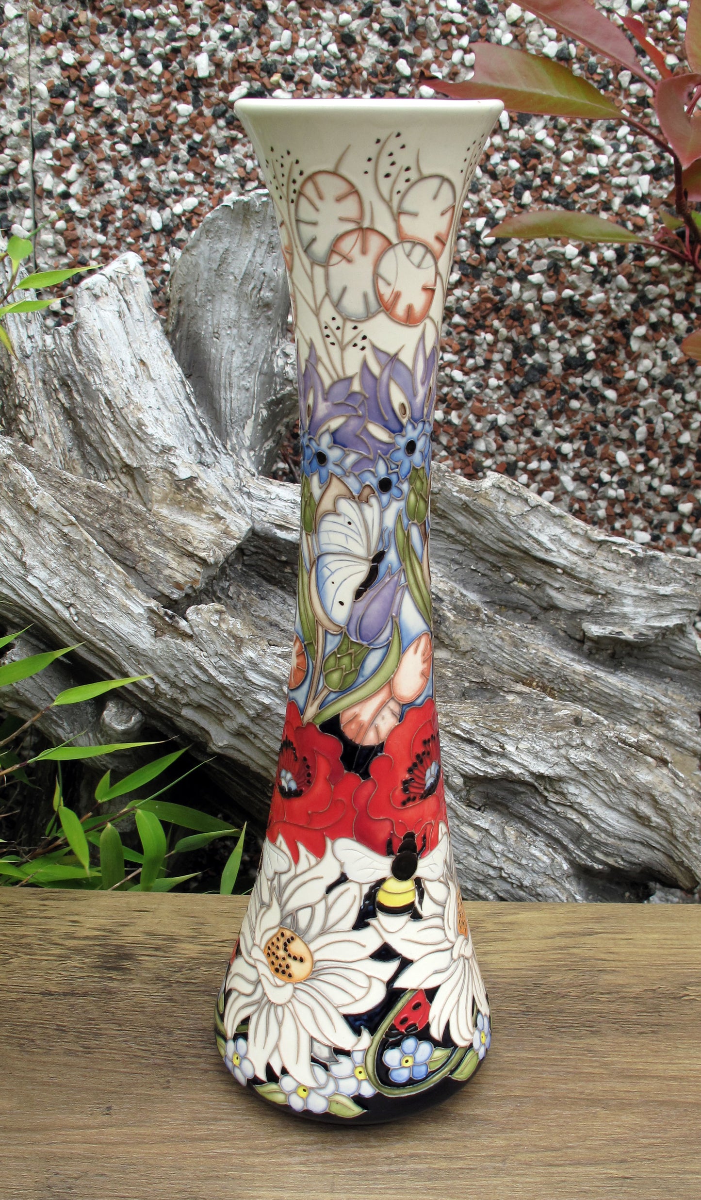 Moorcroft GODSHILL MEADOW 365/12 Vase Limited Edition 2/30 Retail Price £995