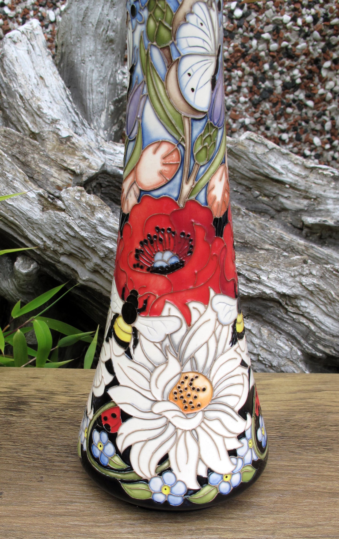Moorcroft GODSHILL MEADOW 365/12 Vase Limited Edition 2/30 Retail Price £995