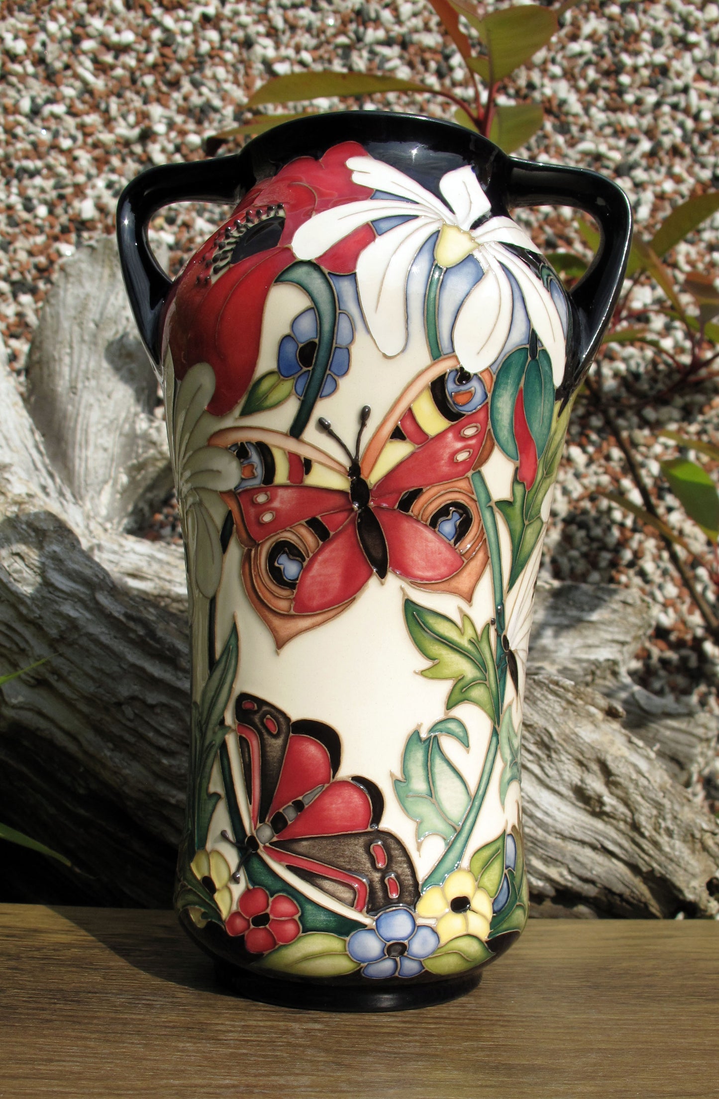 Moorcroft Rare FLORAL FANTASIA Vase 375/7 Limited Edition 2/5 Retail Price £945