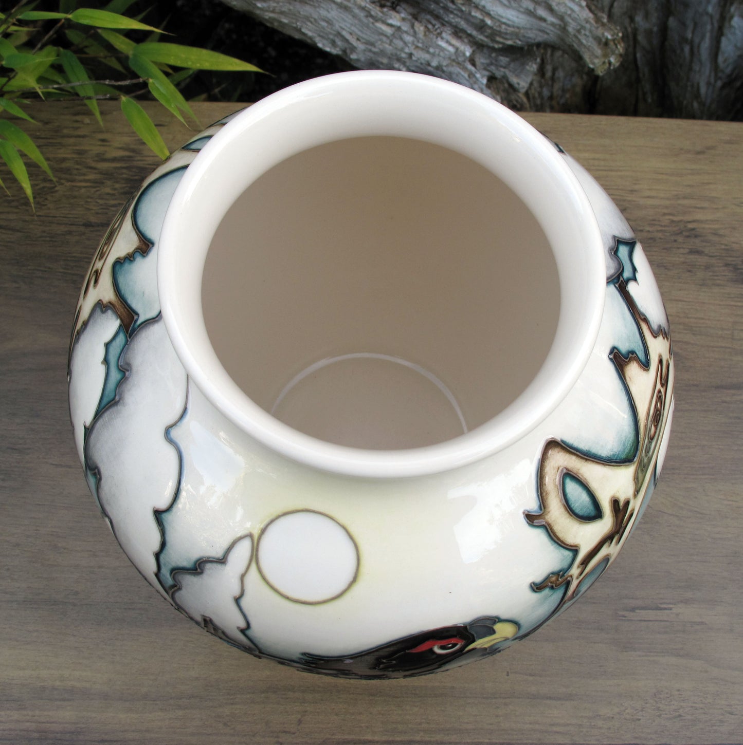 Moorcroft Exquisite RARE GROUSE Vase 189/8 Design Trial 1.2.22 Retail Price £1080