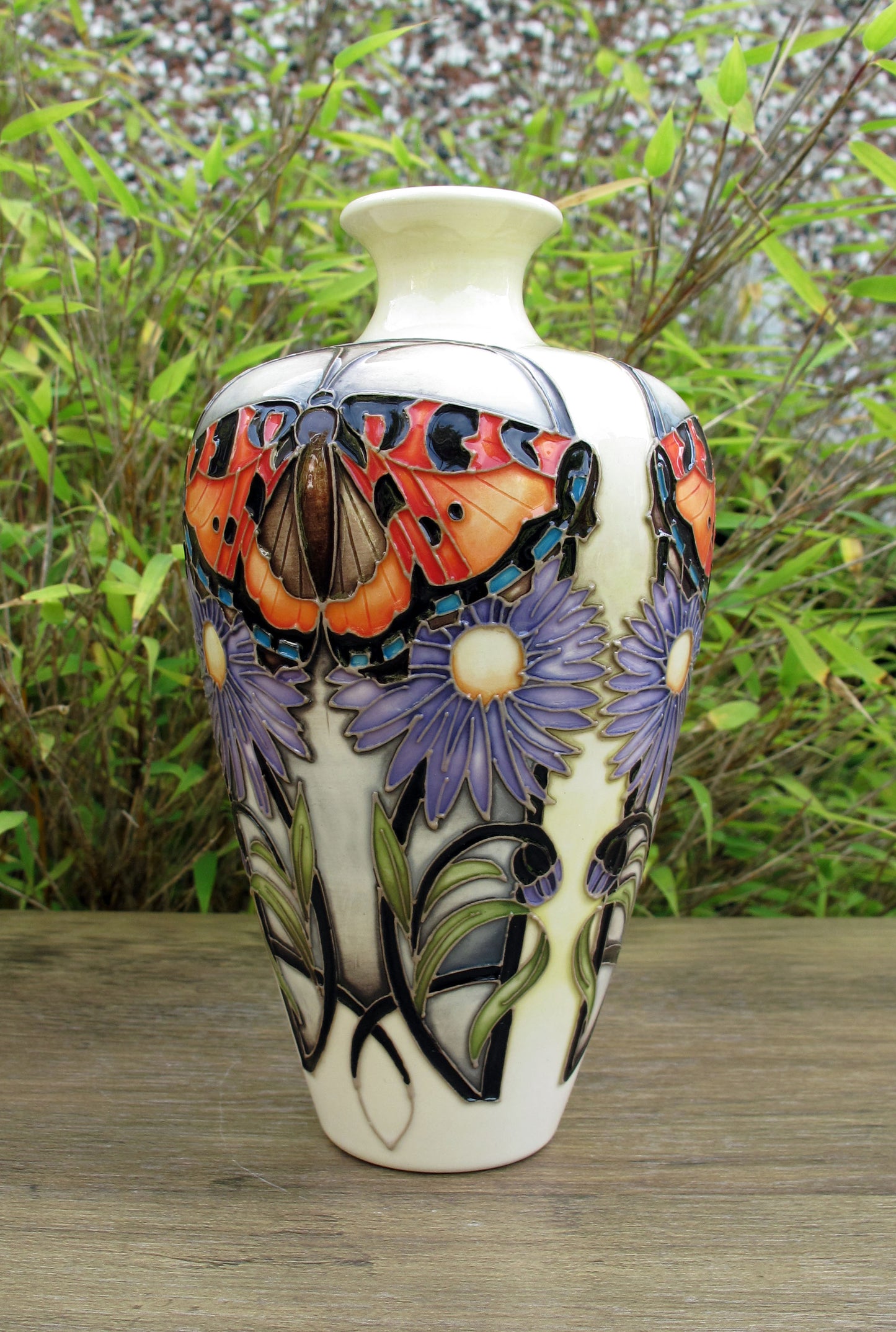 Moorcroft Very Rare TORTOISESELL MOTH Vase 72/6 Trial 23.5.24 Retail Price £595