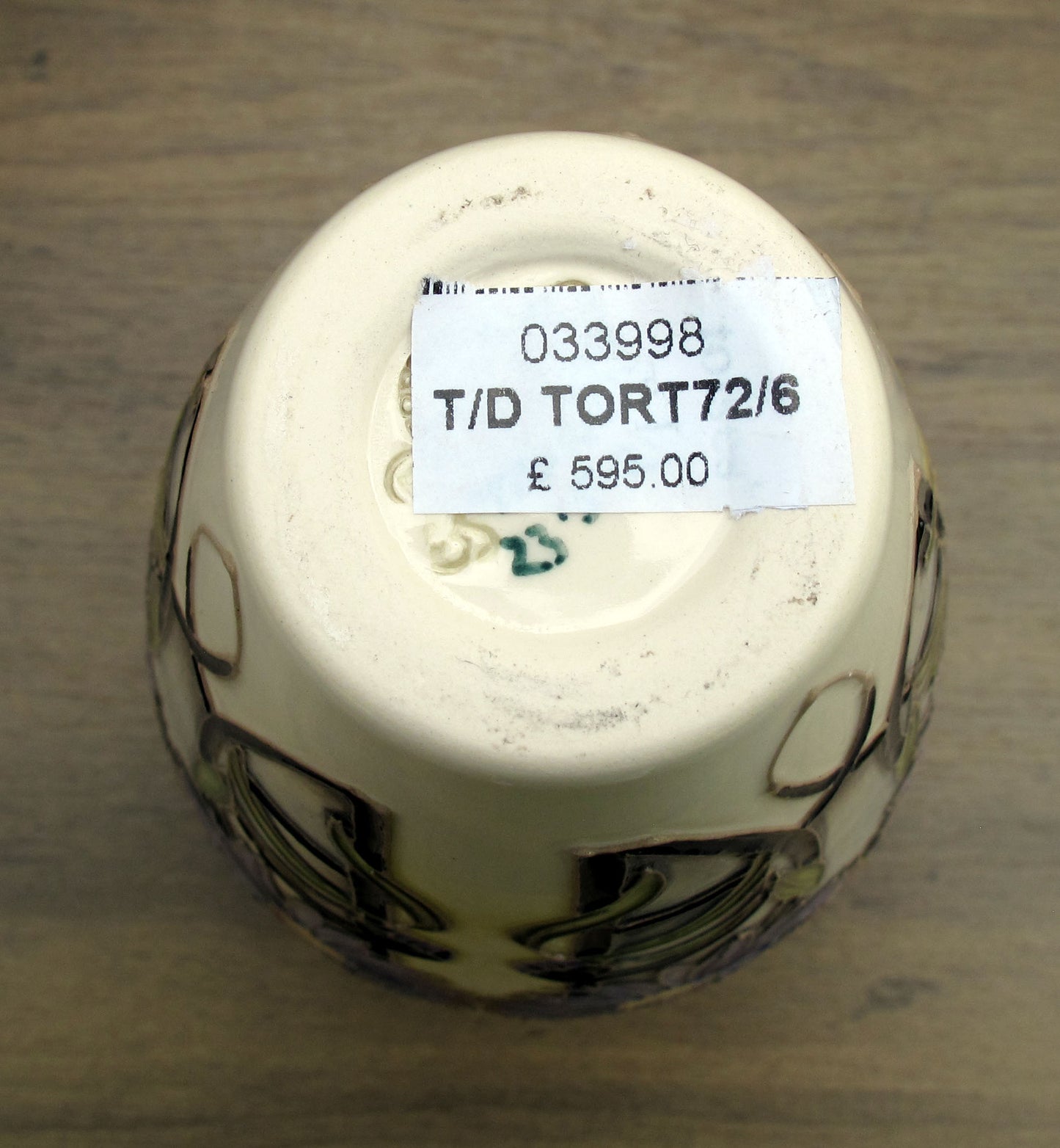 Moorcroft Very Rare TORTOISESELL MOTH Vase 72/6 Trial 23.5.24 Retail Price £595