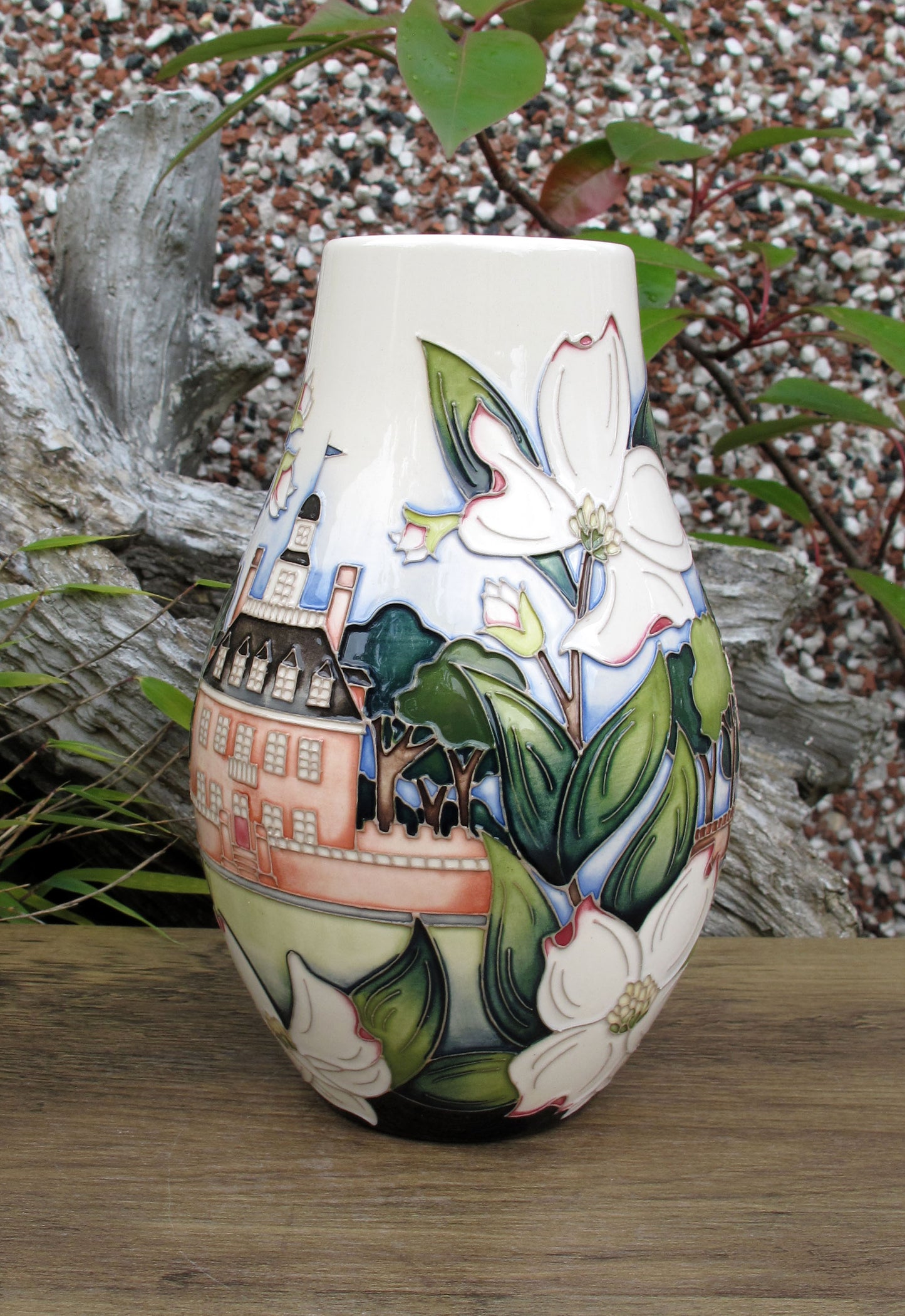 Moorcroft Very Rare WILLIAMSBURG Vase 117/7 Trial Date 29.5.24 Retail Price £895