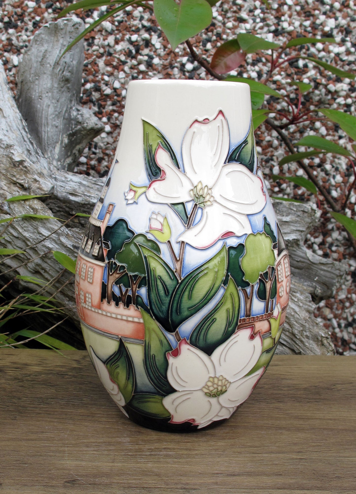 Moorcroft Very Rare WILLIAMSBURG Vase 117/7 Trial Date 29.5.24 Retail Price £895