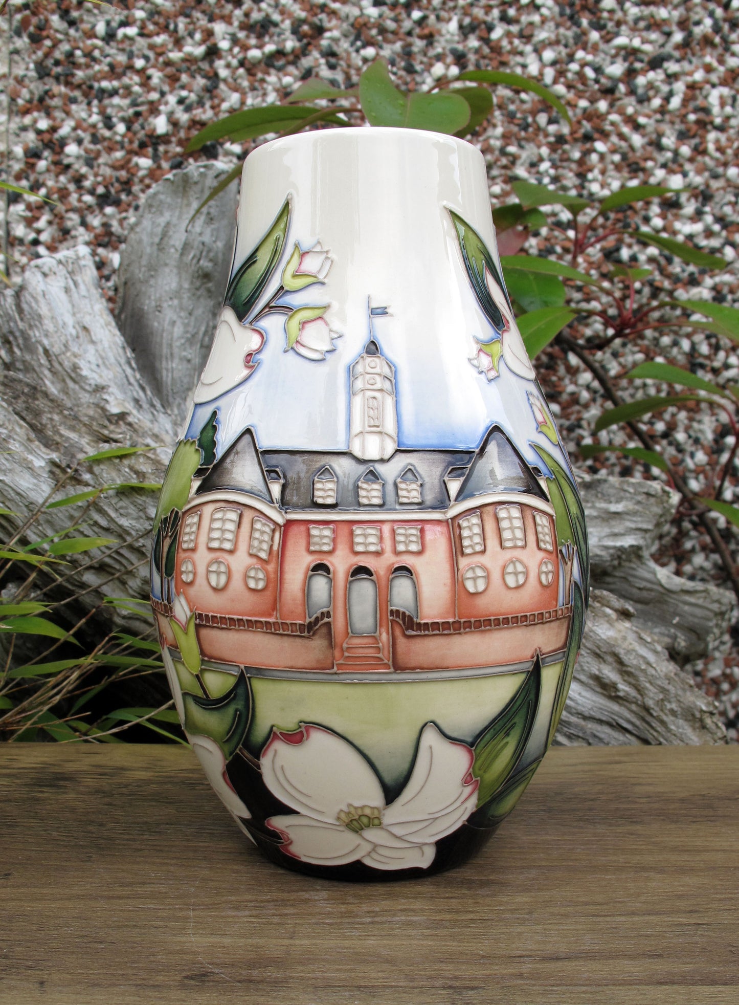 Moorcroft Very Rare WILLIAMSBURG Vase 117/7 Trial Date 29.5.24 Retail Price £895