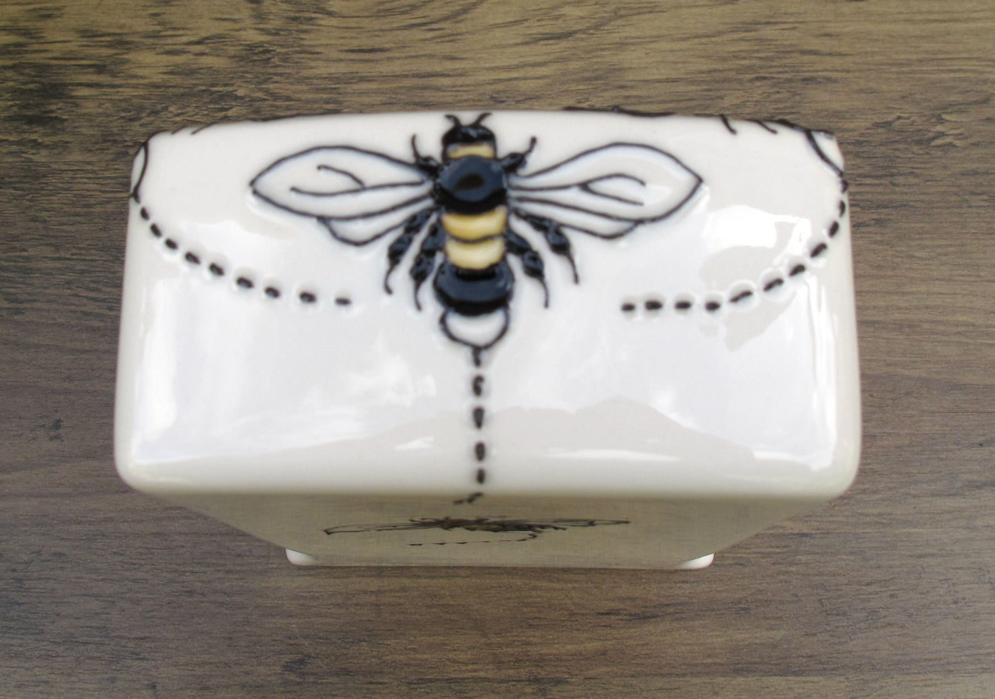 Moorcroft BEES FOR TEA Clock CL1 Retail Price £195 Rachel Bishop