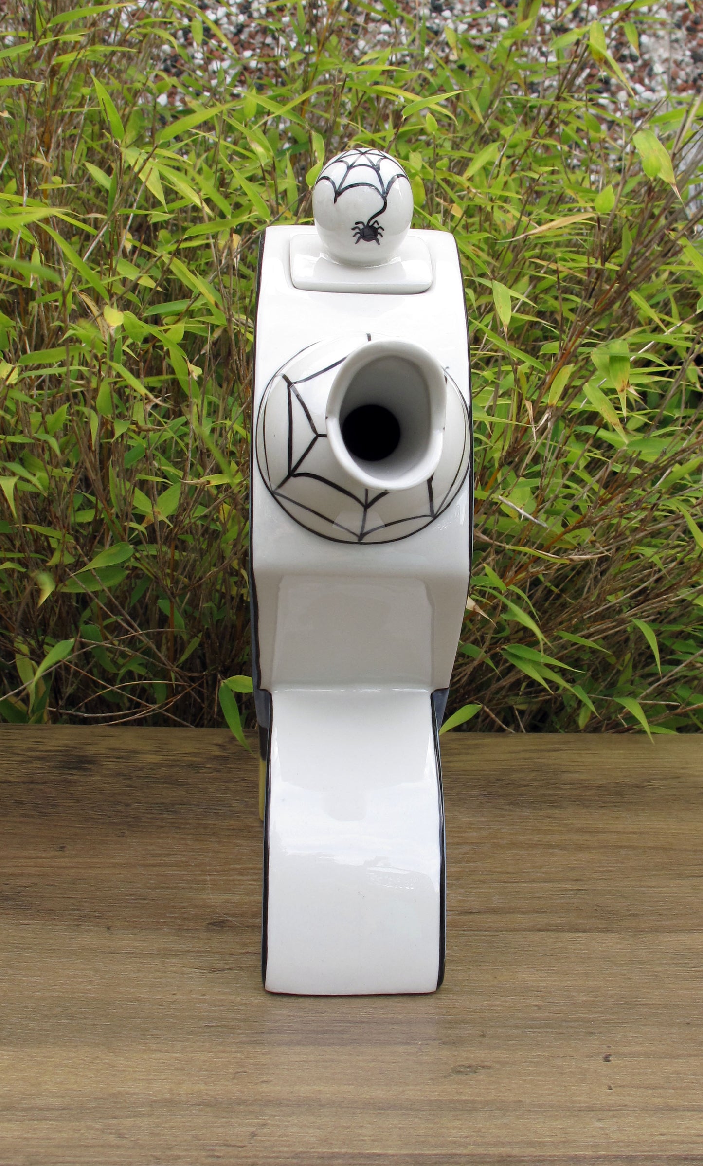 Lorna Bailey SPOOKY GRAVEYARD FLAPPER TEAPOT OCT 2004 ( Ref. New Millennium )