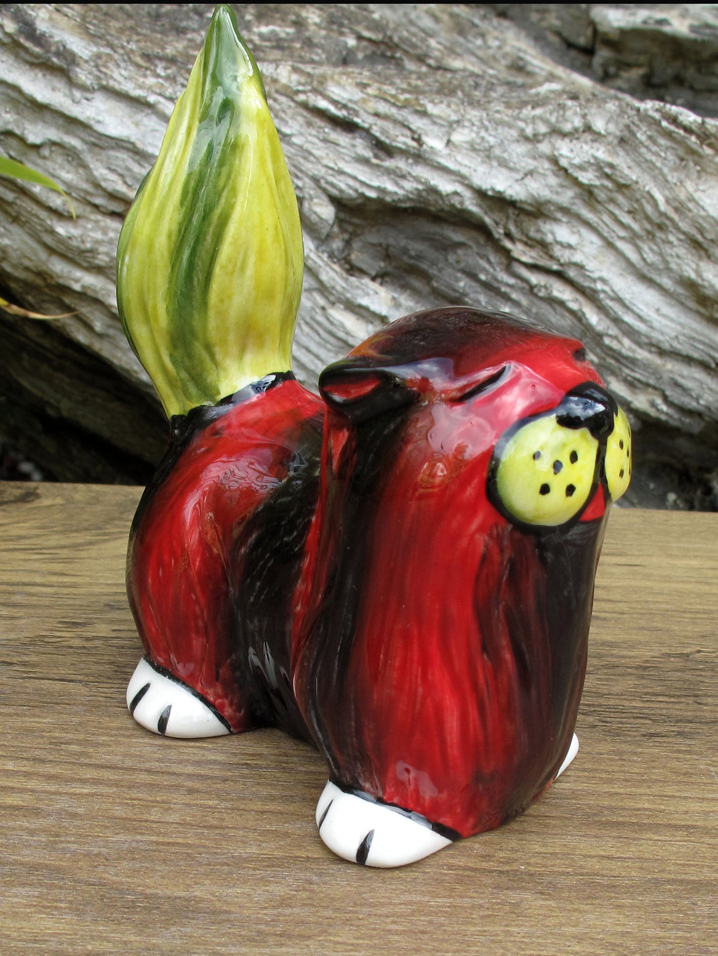 Lorna Bailey TINY MARMALADE Cat Limited Edition 7/8 Open Day 2007 Signed in Red