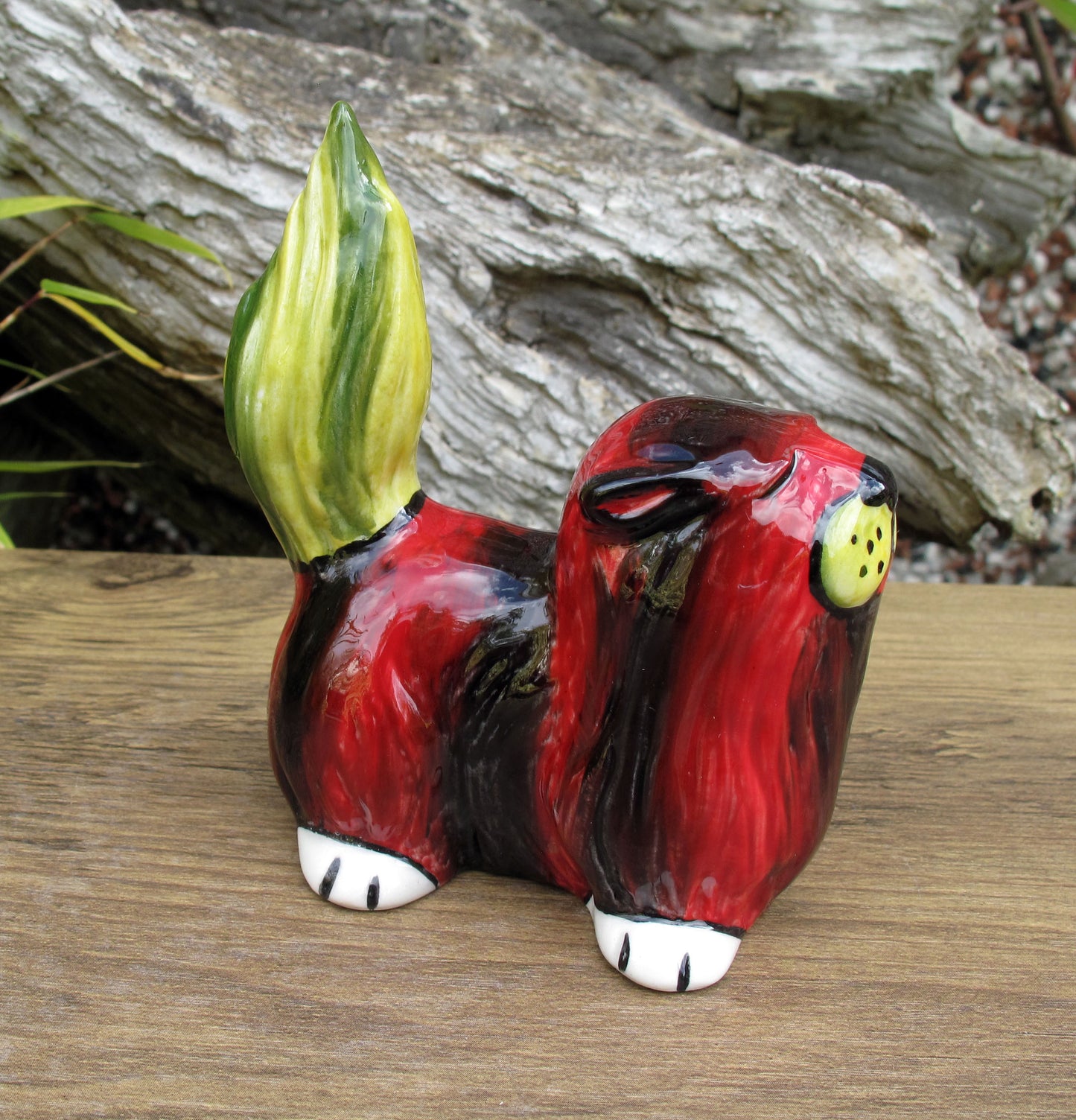 Lorna Bailey TINY MARMALADE Cat Limited Edition 7/8 Open Day 2007 Signed in Red