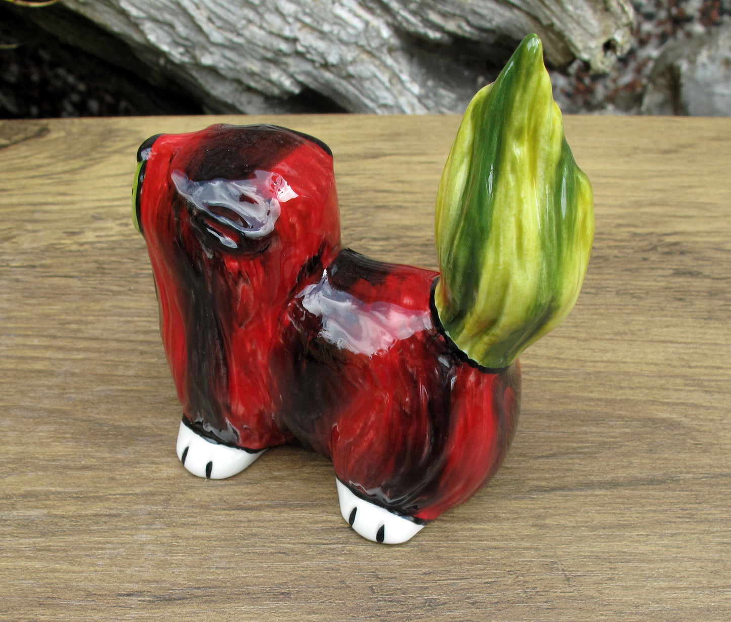 Lorna Bailey TINY MARMALADE Cat Limited Edition 7/8 Open Day 2007 Signed in Red