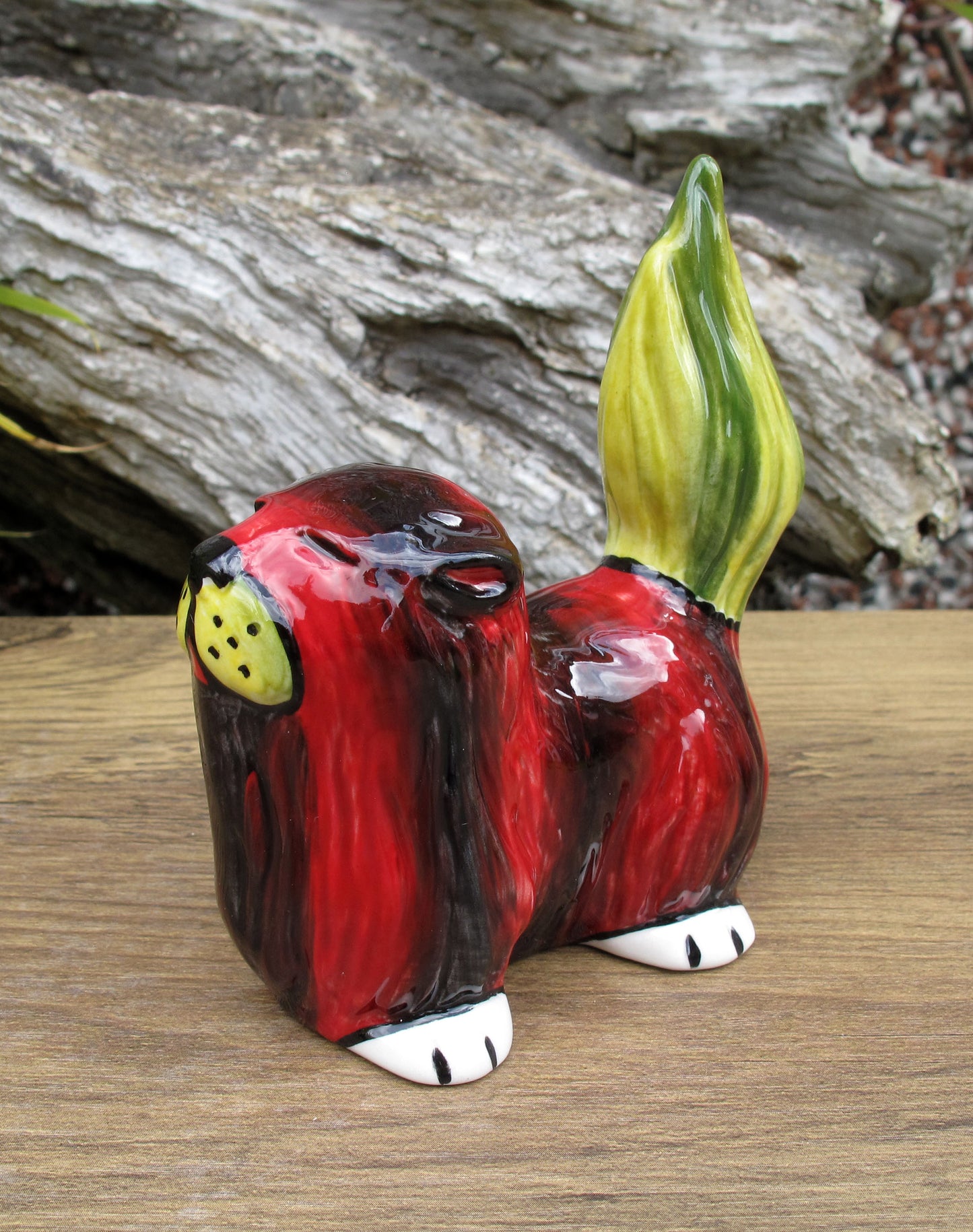 Lorna Bailey TINY MARMALADE Cat Limited Edition 7/8 Open Day 2007 Signed in Red