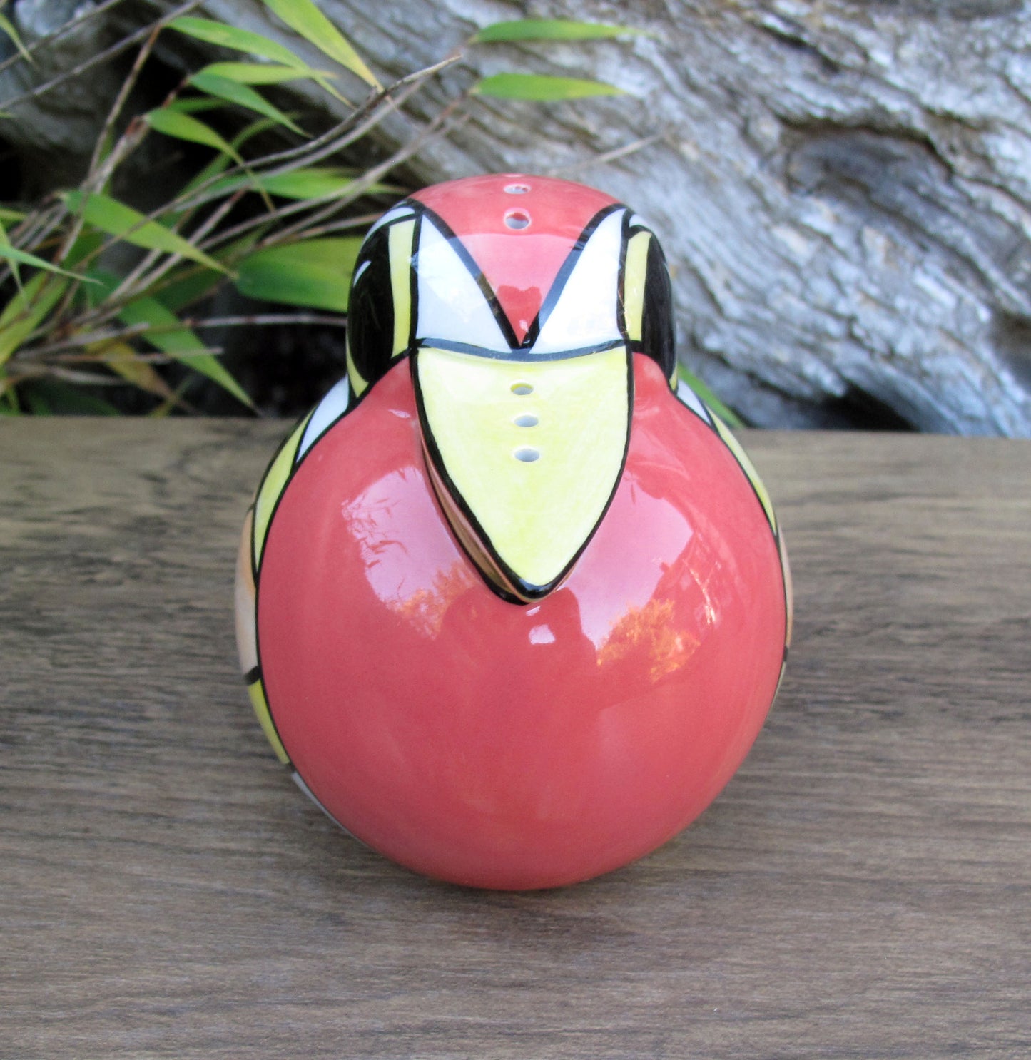 Lorna Bailey Exquisite Quirky ROBIN SUGAR SHAKER December 2004 Birds