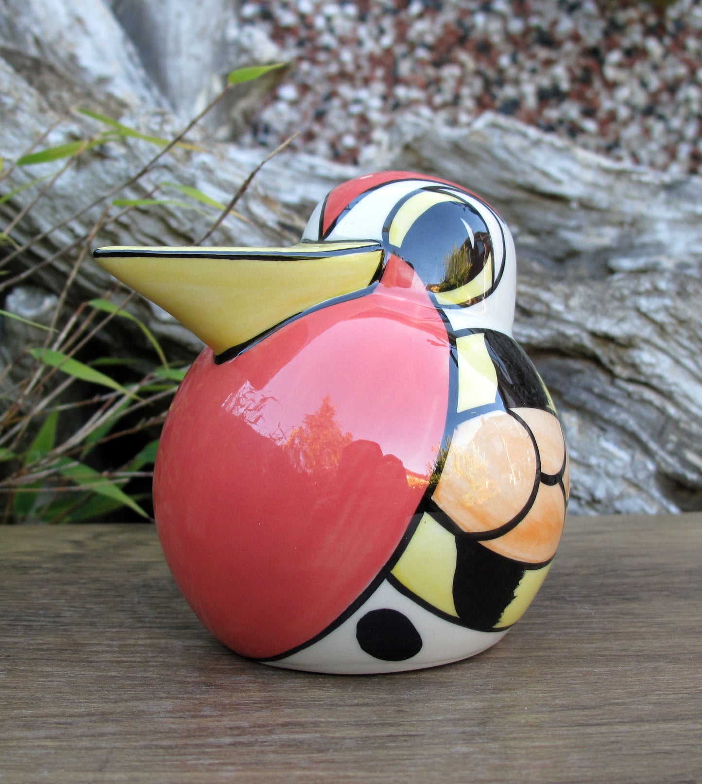 Lorna Bailey Exquisite Quirky ROBIN SUGAR SHAKER December 2004 Birds