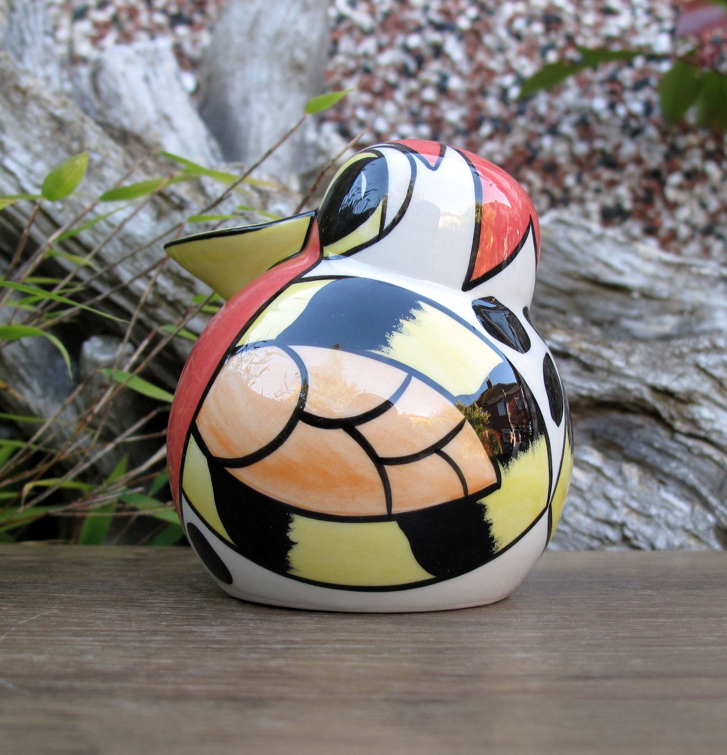 Lorna Bailey Exquisite Quirky ROBIN SUGAR SHAKER December 2004 Birds