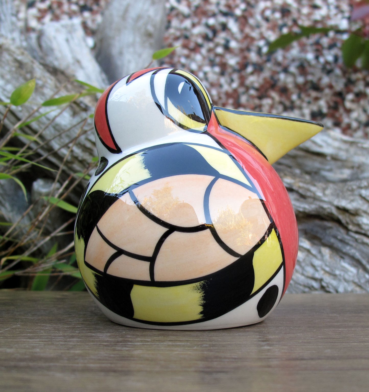 Lorna Bailey Exquisite Quirky ROBIN SUGAR SHAKER December 2004 Birds