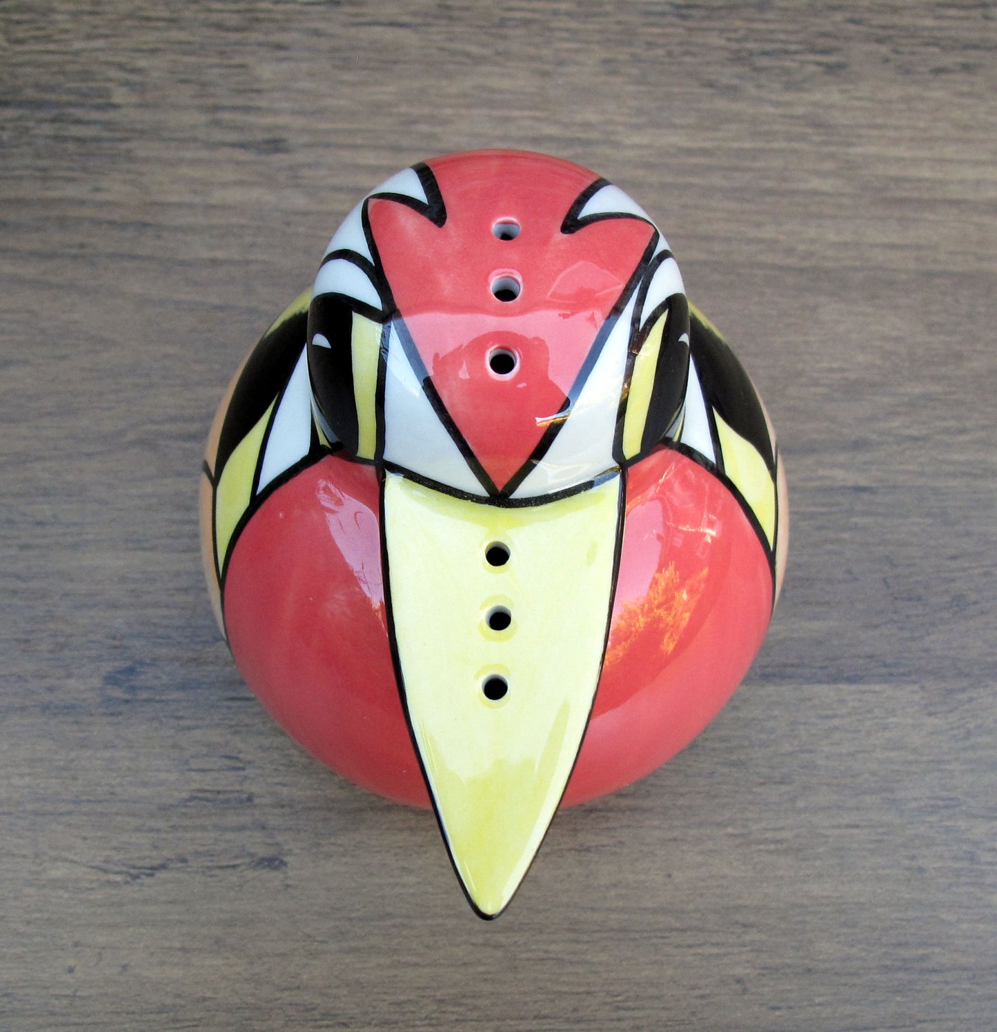 Lorna Bailey Exquisite Quirky ROBIN SUGAR SHAKER December 2004 Birds