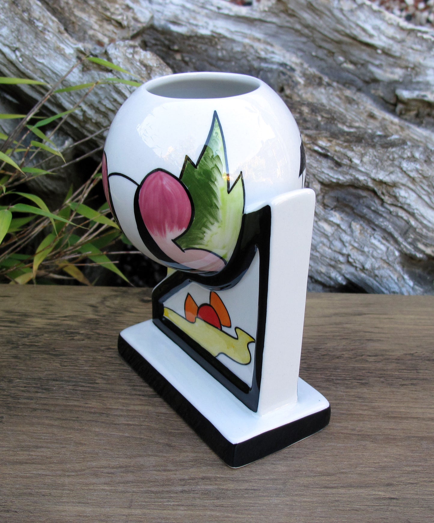 Lorna Bailey VERY RARE HAMIL ROAD ORB VASE ONLY AVAILABLE OPEN DAY 28/10/2006