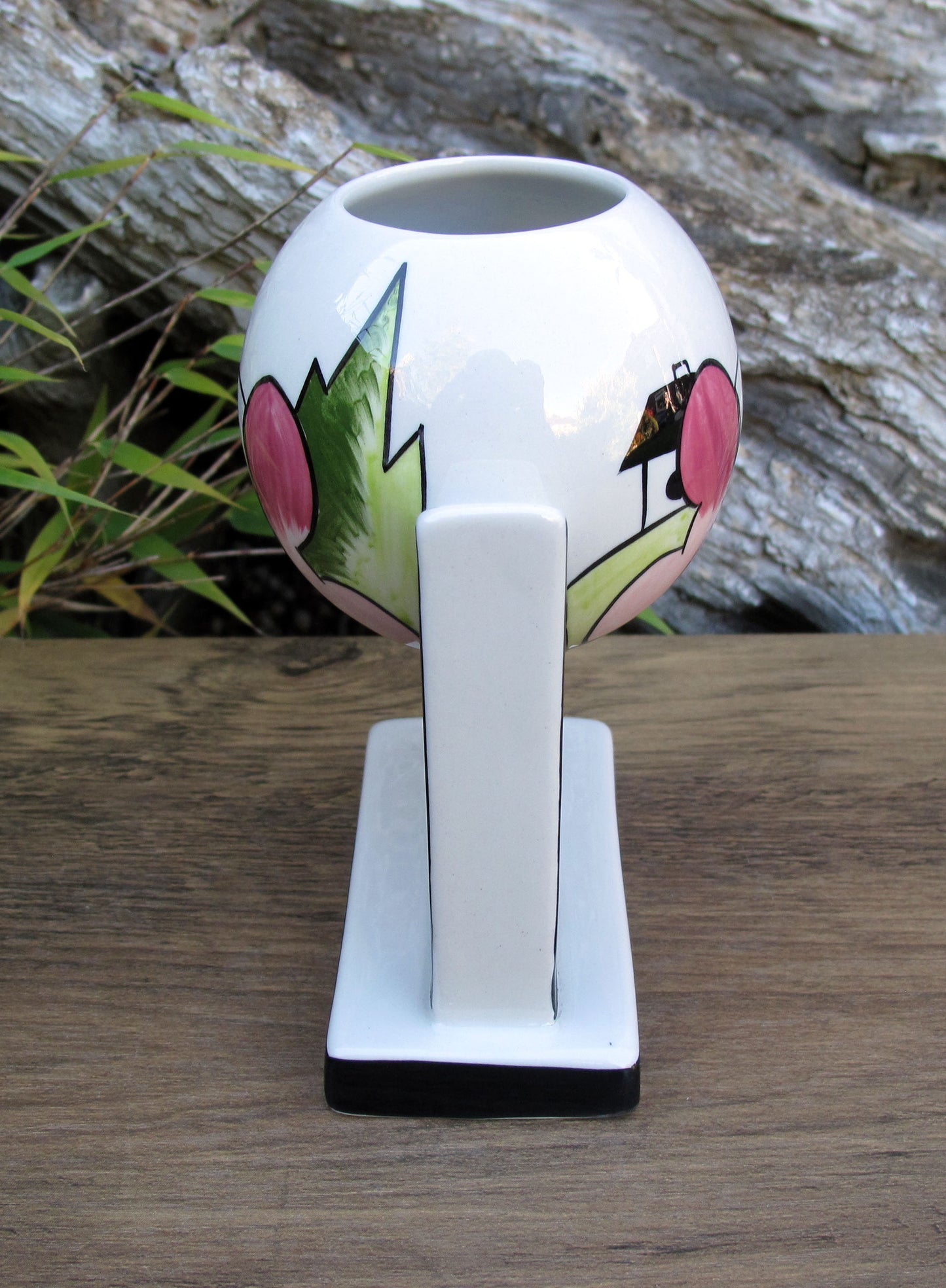 Lorna Bailey VERY RARE HAMIL ROAD ORB VASE ONLY AVAILABLE OPEN DAY 28/10/2006