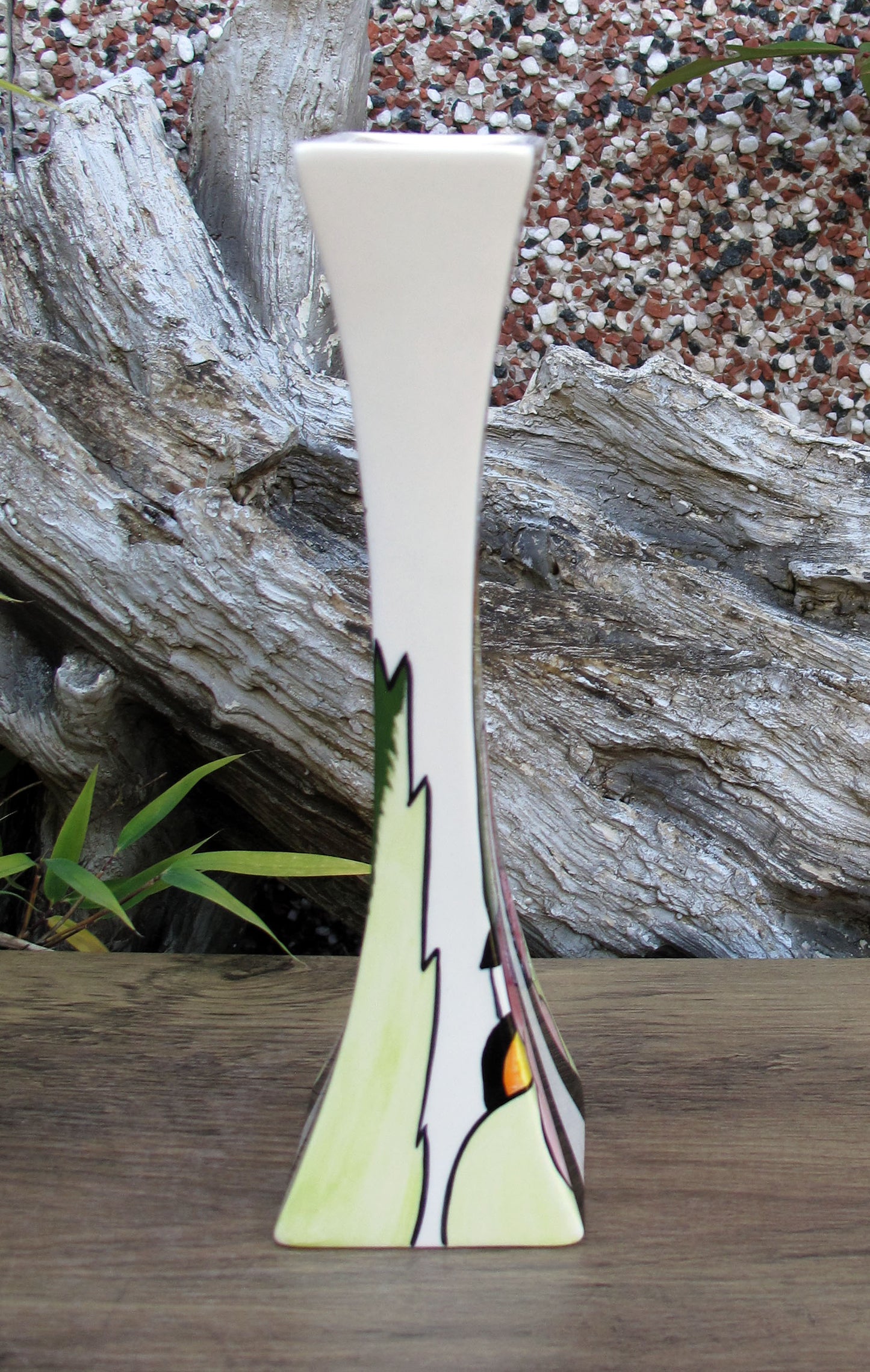 Lorna Bailey VERY RARE HAMIL ROAD TALL THIN VASE AVAILABLE OPEN DAY 28/10/2006