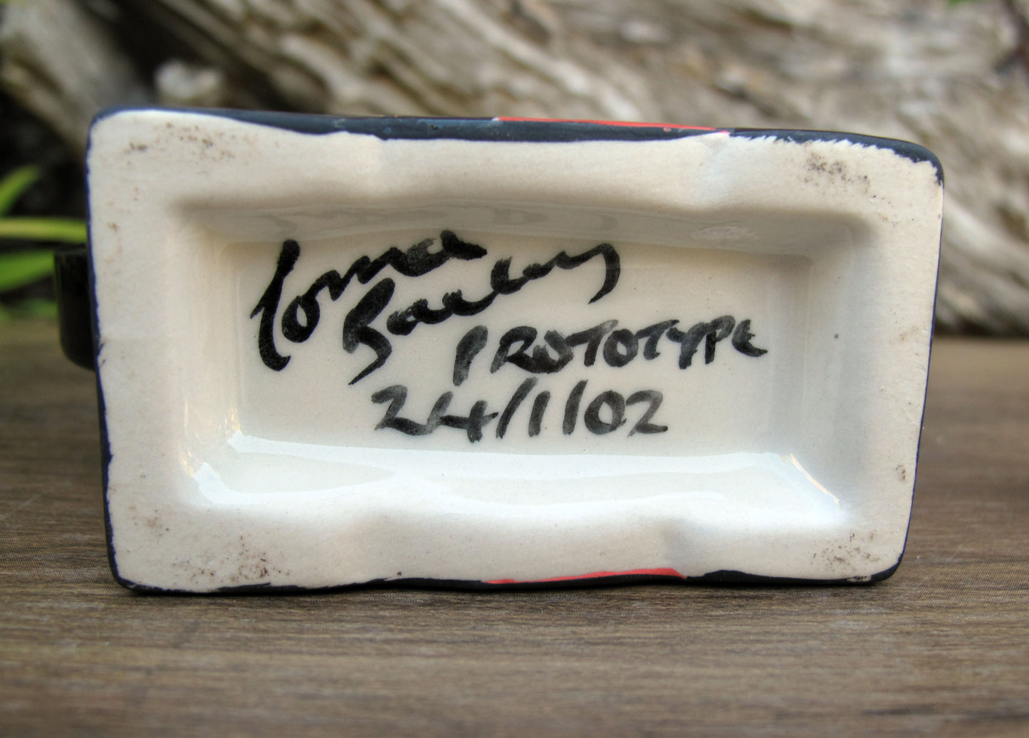 Lorna Bailey Rare Exquisite PROTOYTPE GEO MINI TEAPOT Dated 24.01.2002