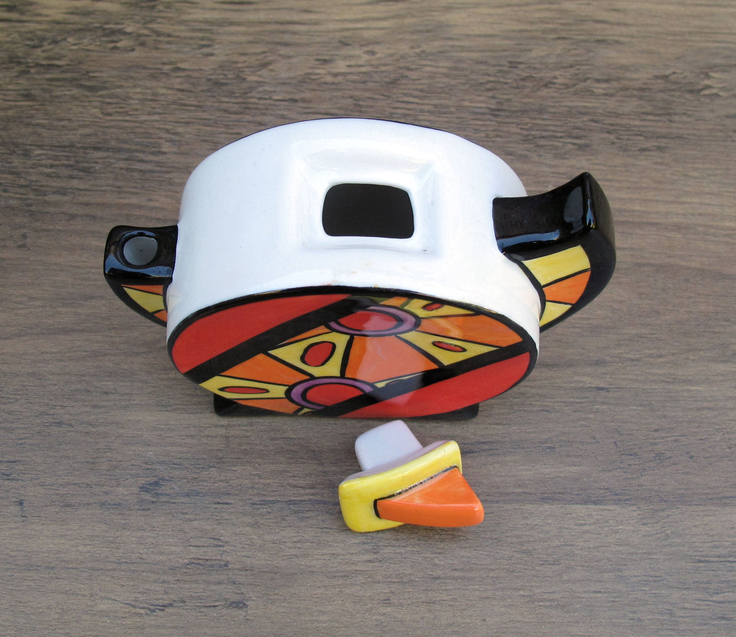 Lorna Bailey Rare Exquisite PROTOYTPE GEO MINI TEAPOT Dated 24.01.2002