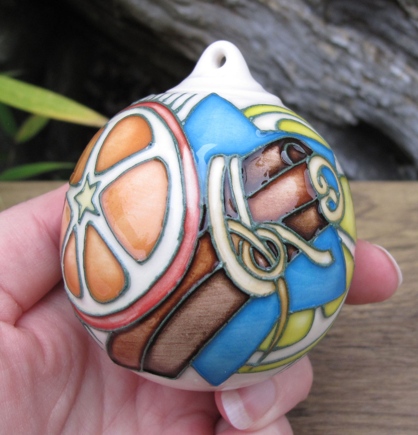 Moorcroft POMANDER BAUBLE 2023 Retail Price £210 Christmas Tree Decoration