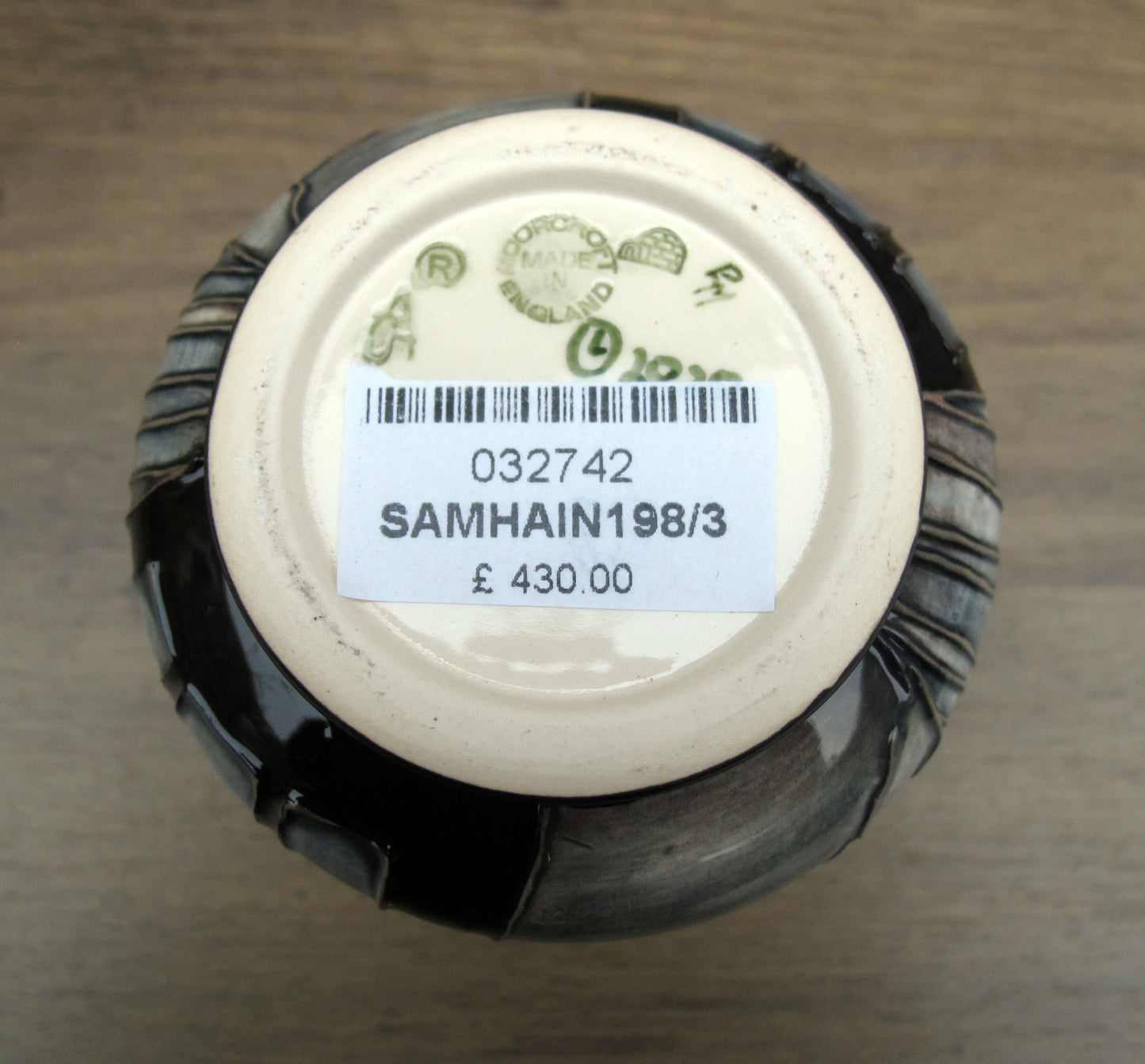 Moorcroft Exquisite SAMHAIN Whitby Abbey Vase Shape 198/3 Retail Price £430